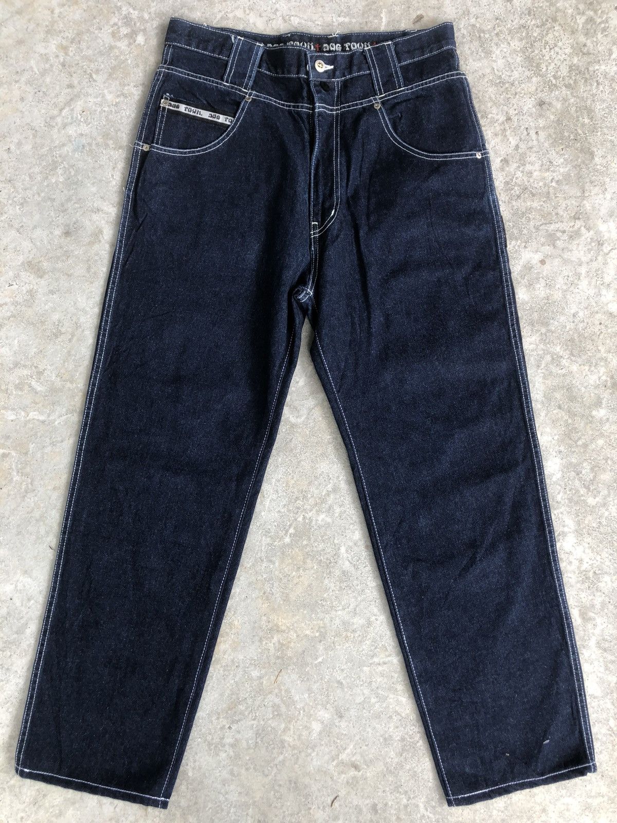 Dogtown Vintage 90s Dogtown Denim hip hop baggy jeans Size US 31 - 2 Thumbnail
