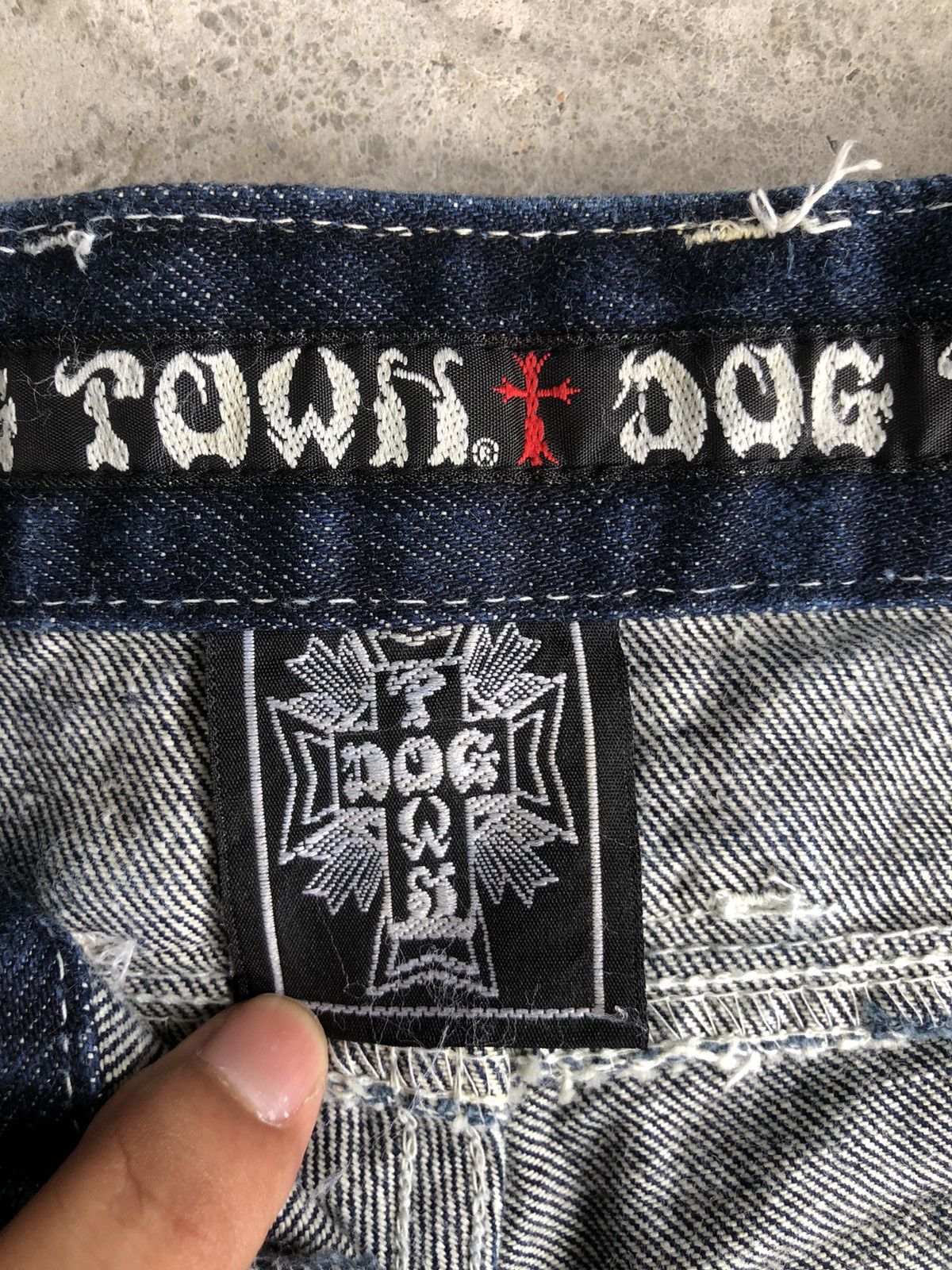 Dogtown Vintage 90s Dogtown Denim hip hop baggy jeans Size US 31 - 14 Thumbnail