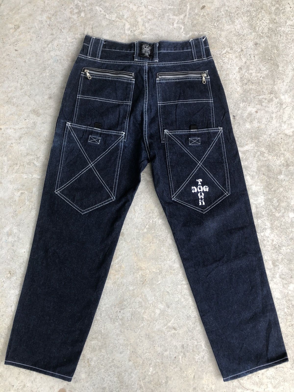 Dogtown Vintage 90s Dogtown Denim hip hop baggy jeans Size US 31 - 1 Thumbnail