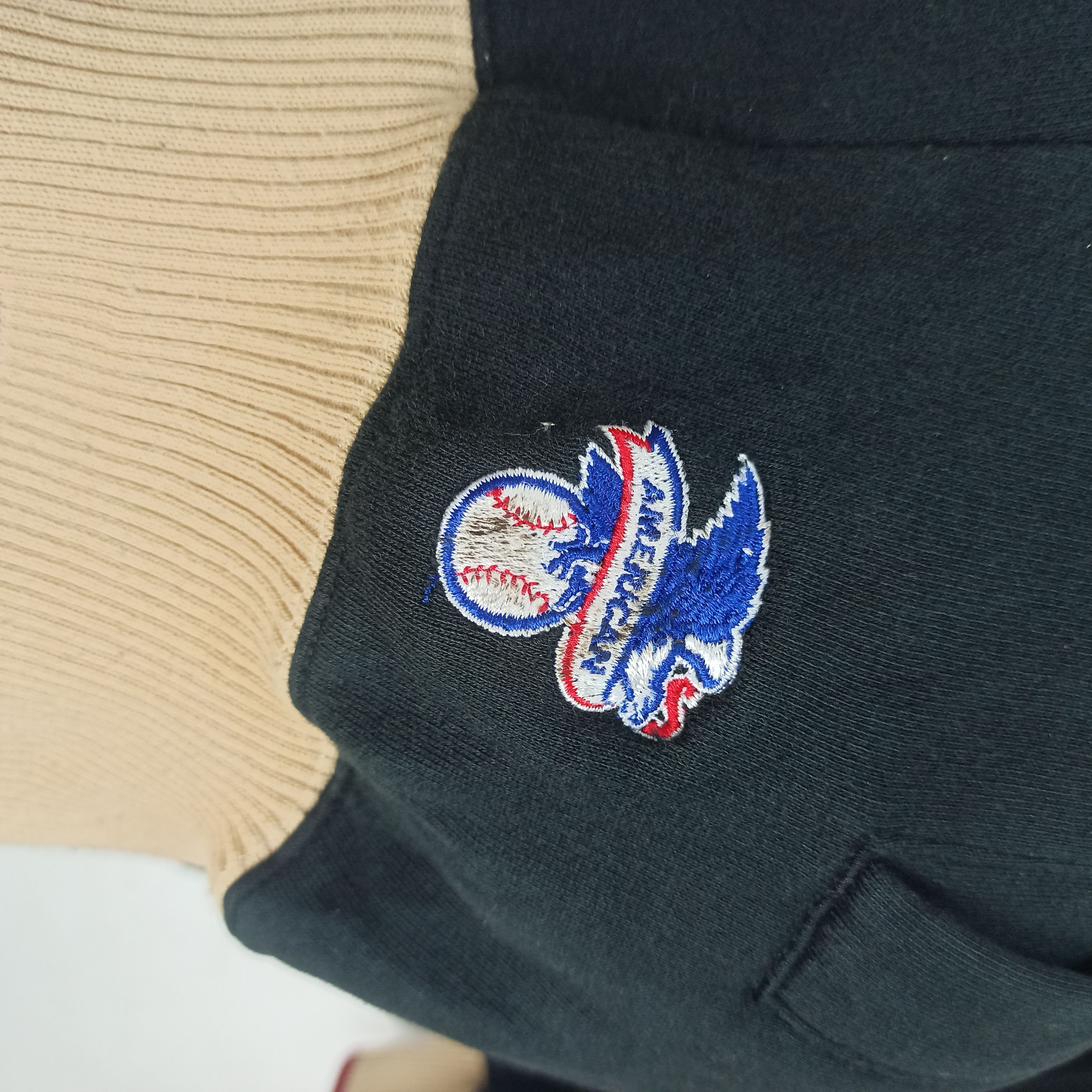 MLB Rare🔥 Hoodie MLB New York Sun Faded Black Size US XL / EU 56 / 4 - 8 Thumbnail