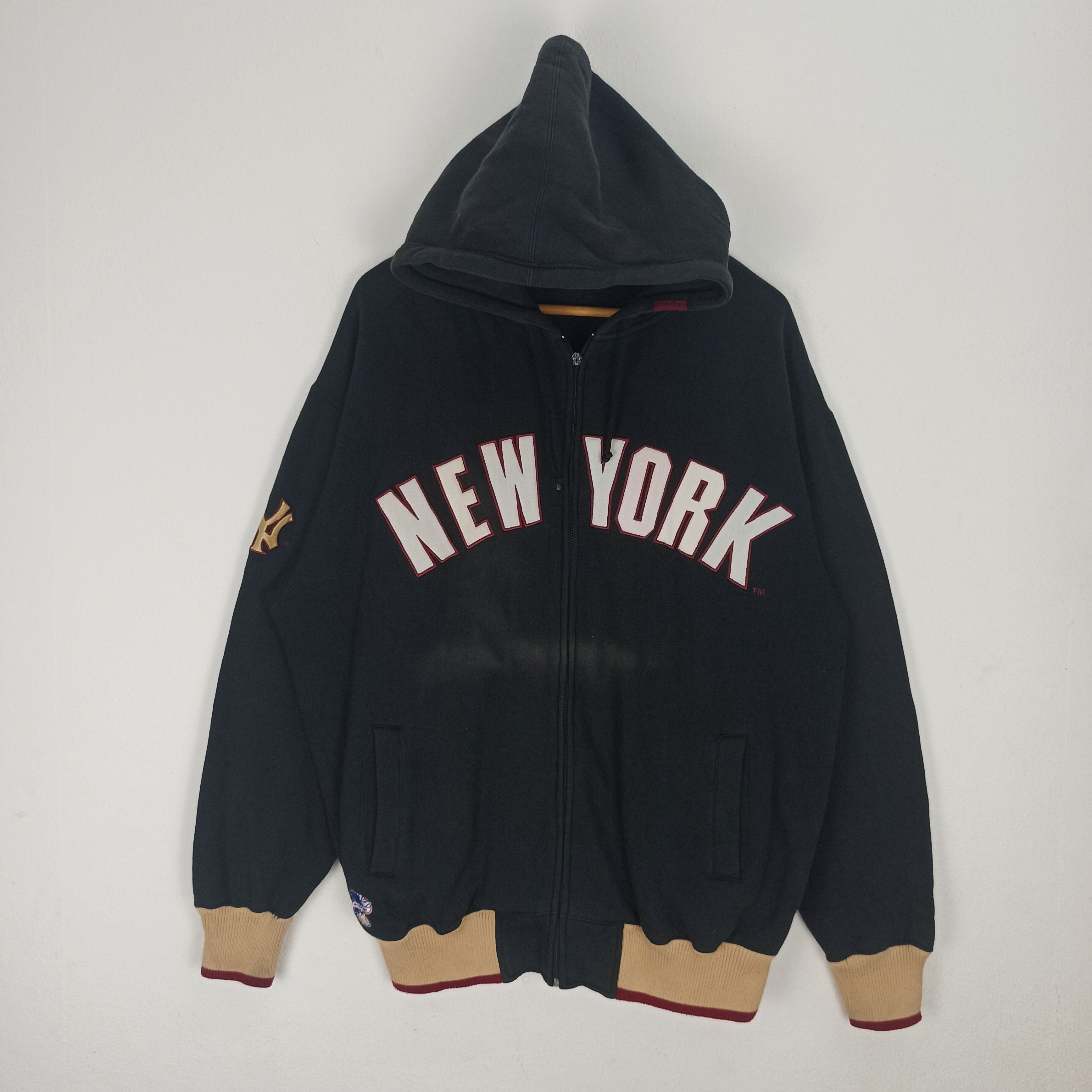 MLB Rare🔥 Hoodie MLB New York Sun Faded Black Size US XL / EU 56 / 4 - 1 Thumbnail