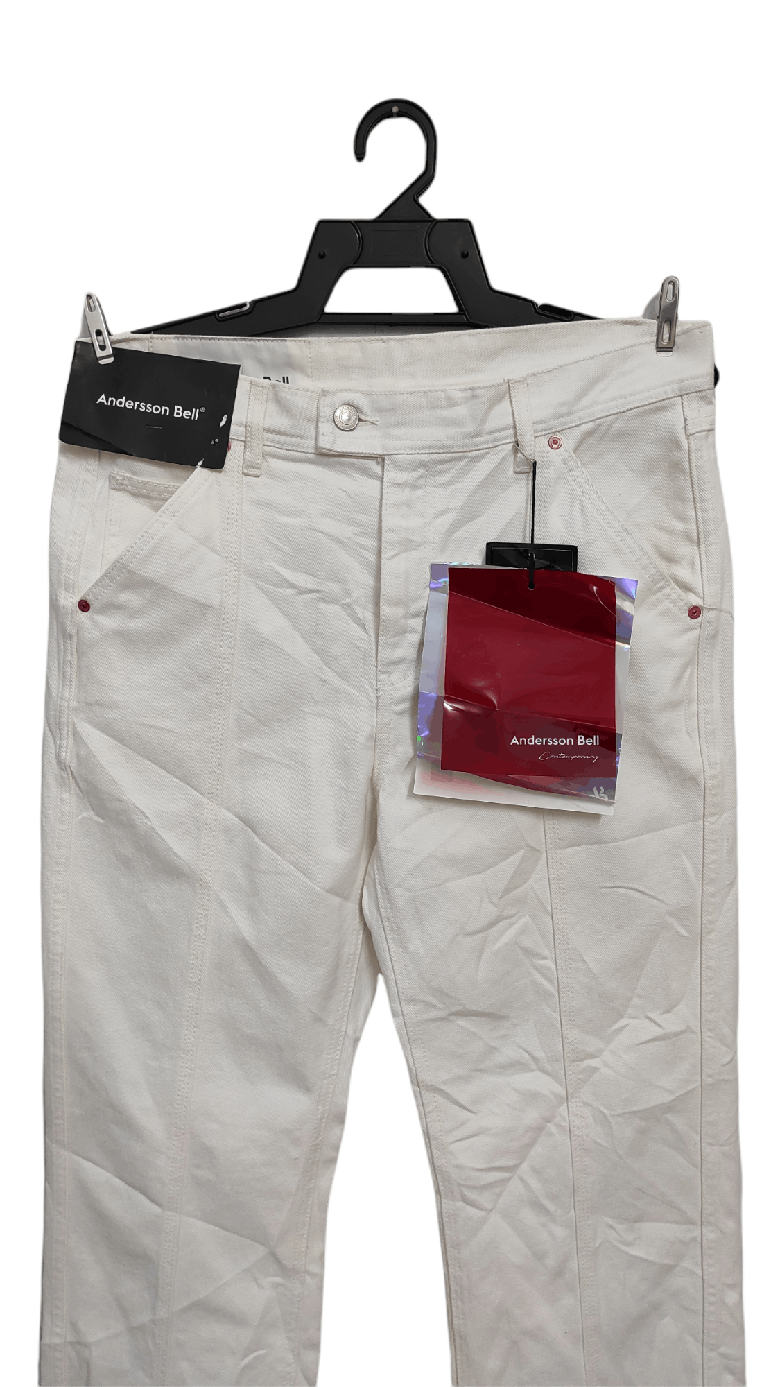 Andersson Bell Archive FW2020 vertical pannel straight leg jeans Size US 32 / EU 48 - 5 Thumbnail