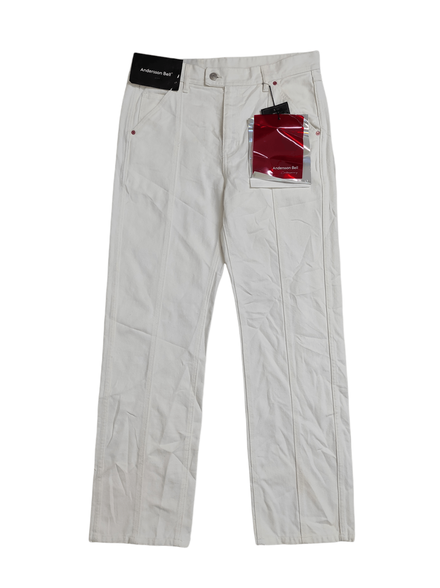 Archive FW2020 vertical pannel straight leg jeans