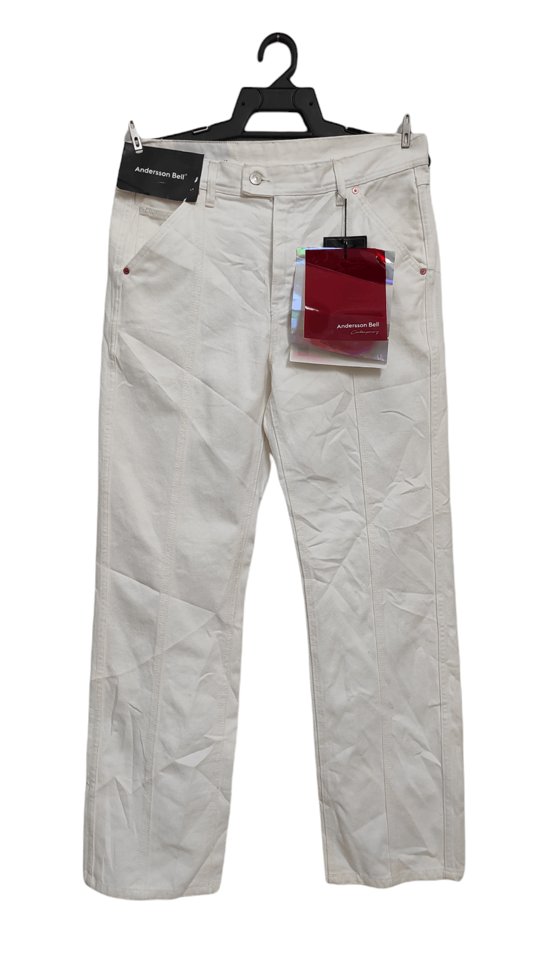 Andersson Bell Archive FW2020 vertical pannel straight leg jeans Size US 32 / EU 48 - 3 Thumbnail