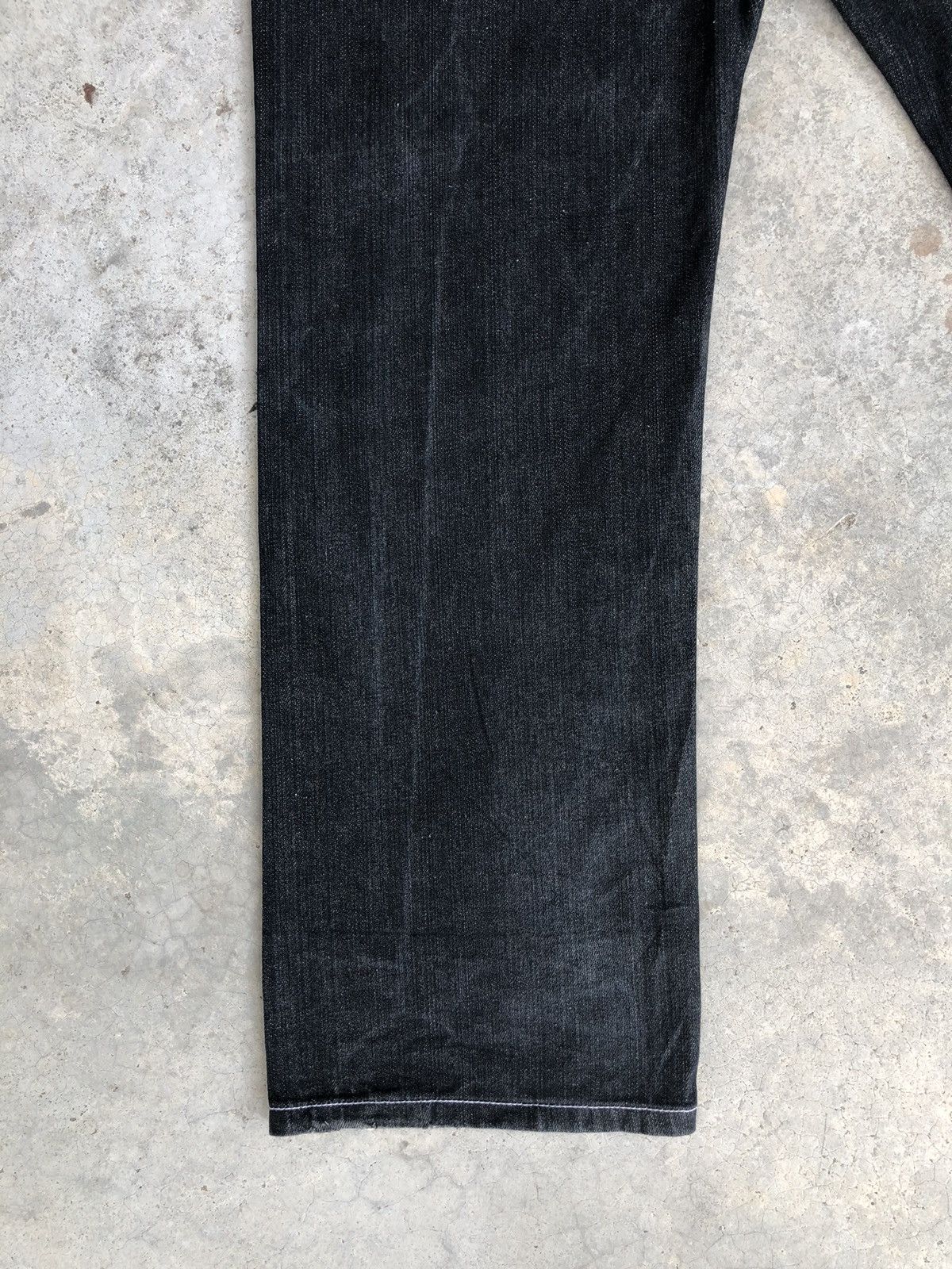 Ecko Unltd. Japanese Ecko Embroidered Jeans Size US 35 - 11 Thumbnail