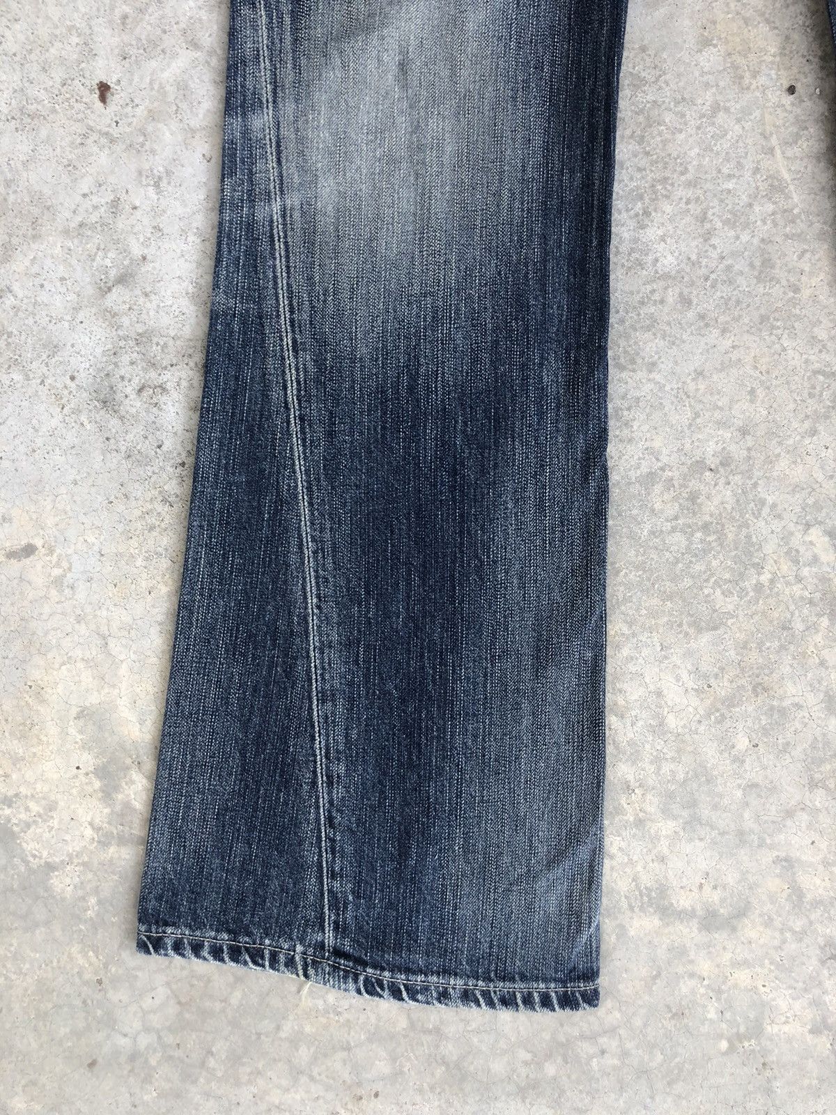If Six Was Nine Japanese Edwin Blue Trip Flared Jeans Distressed Jeans Size US 32 / EU 48 - 9 Thumbnail
