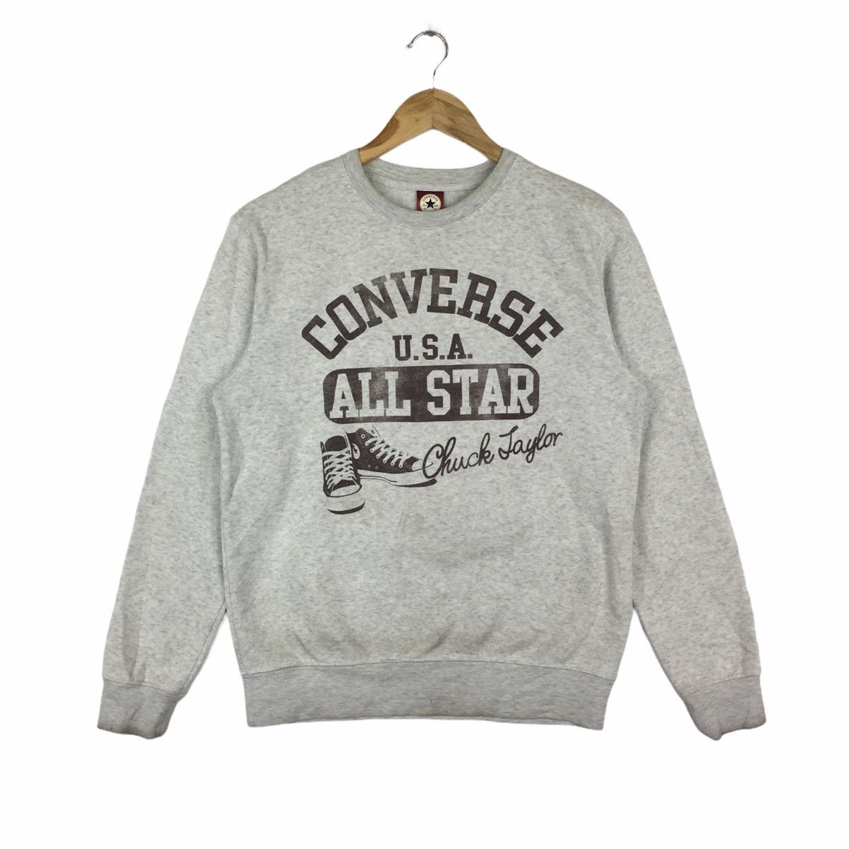 CONVERSE All Star USA Chuck Taylor Sweater Sweatshirt Skate