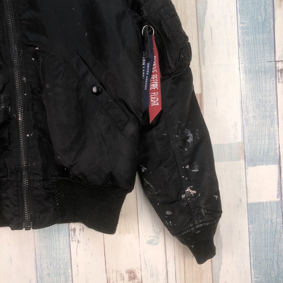 Alpha Industries Vintage Alpha Industries Bomber Jacket Rare Style Size US M / EU 48-50 / 2 - 5 Thumbnail