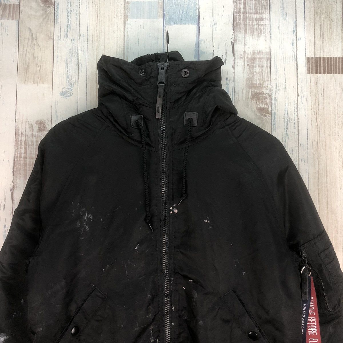 Alpha Industries Vintage Alpha Industries Bomber Jacket Rare Style Size US M / EU 48-50 / 2 - 3 Thumbnail
