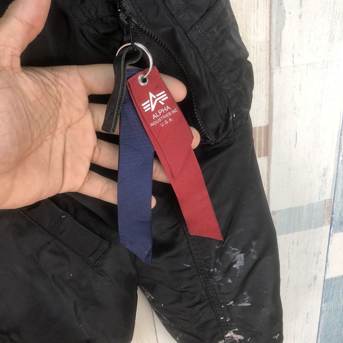 Alpha Industries Vintage Alpha Industries Bomber Jacket Rare Style Size US M / EU 48-50 / 2 - 15 Thumbnail