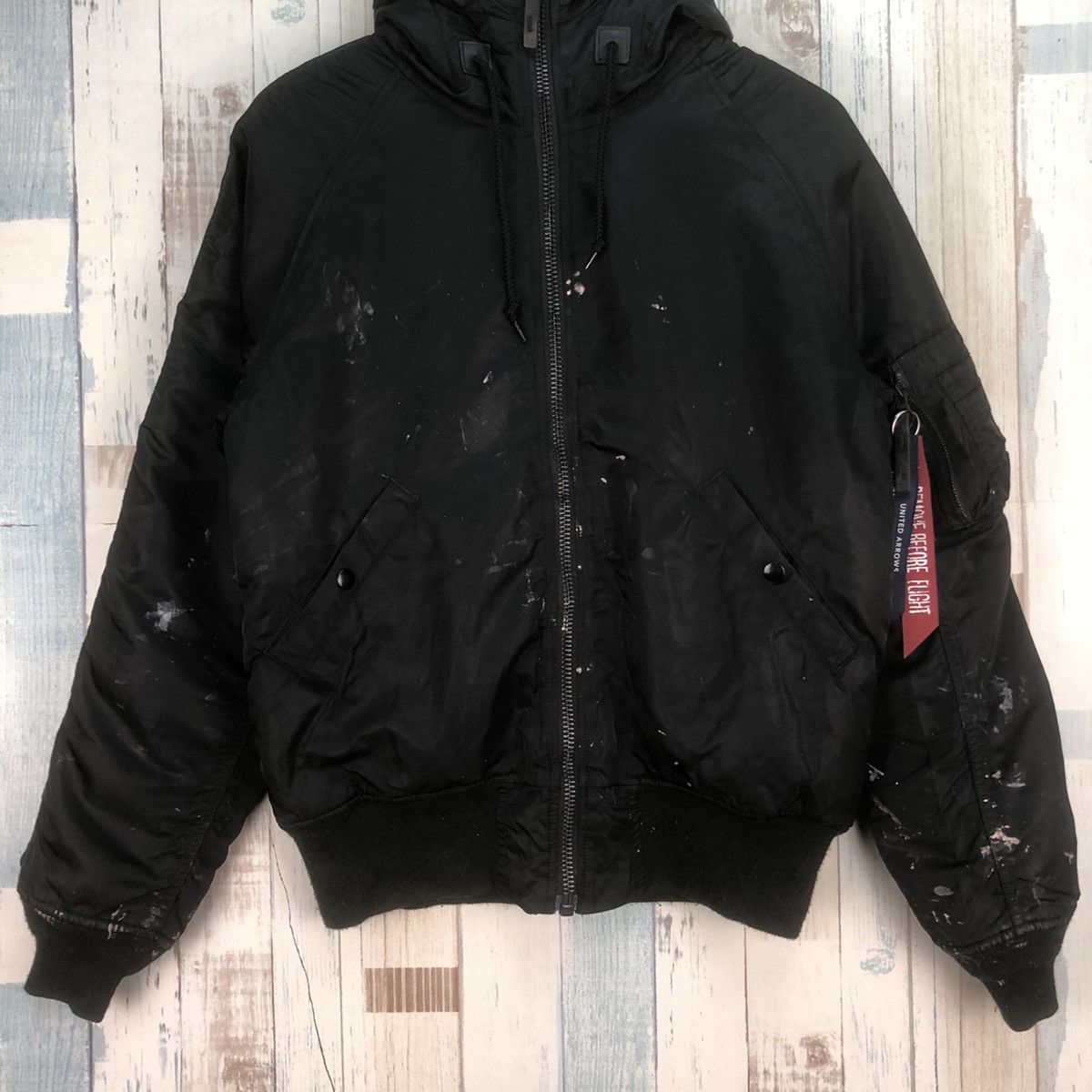 Alpha Industries Vintage Alpha Industries Bomber Jacket Rare Style Size US M / EU 48-50 / 2 - 4 Thumbnail