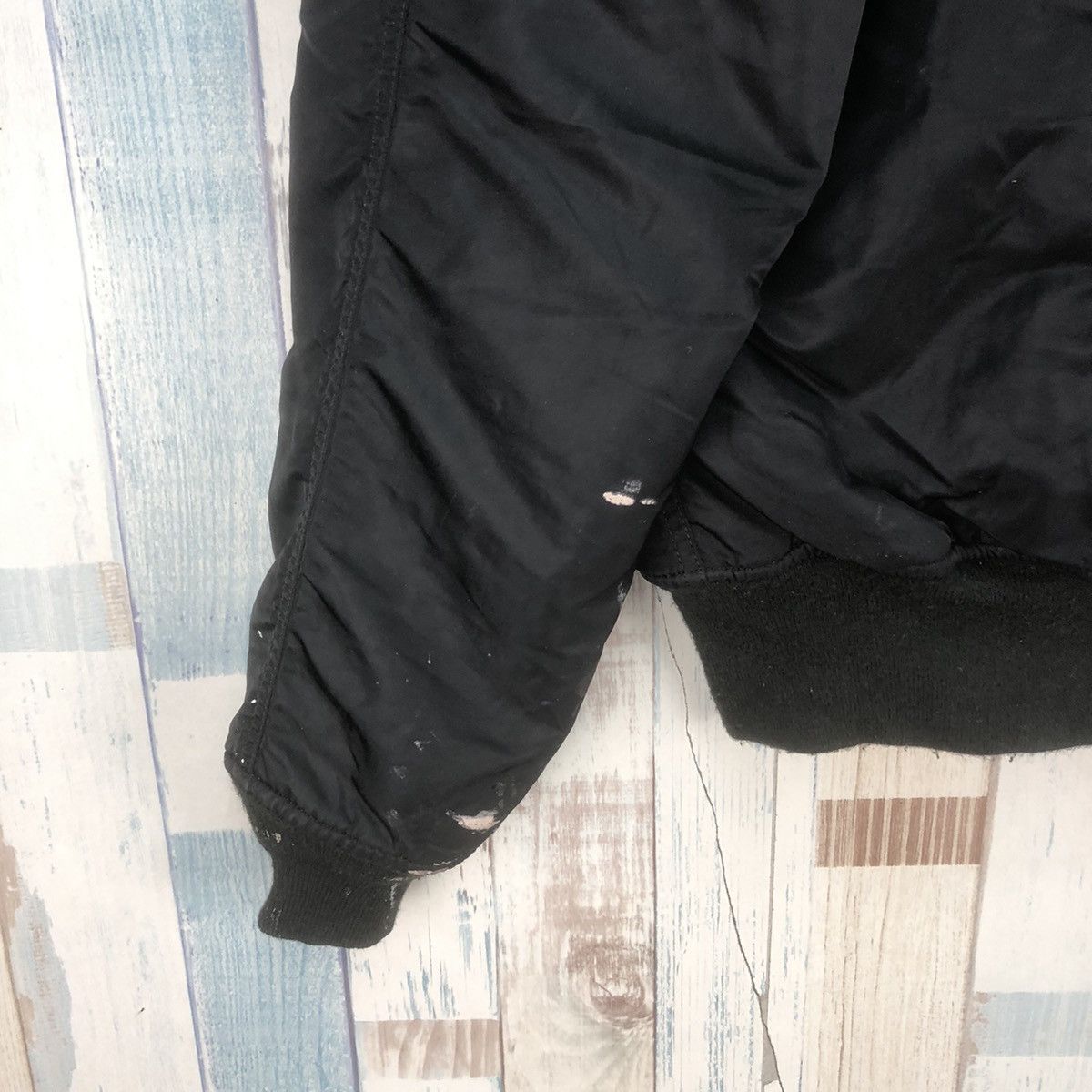 Alpha Industries Vintage Alpha Industries Bomber Jacket Rare Style Size US M / EU 48-50 / 2 - 10 Thumbnail
