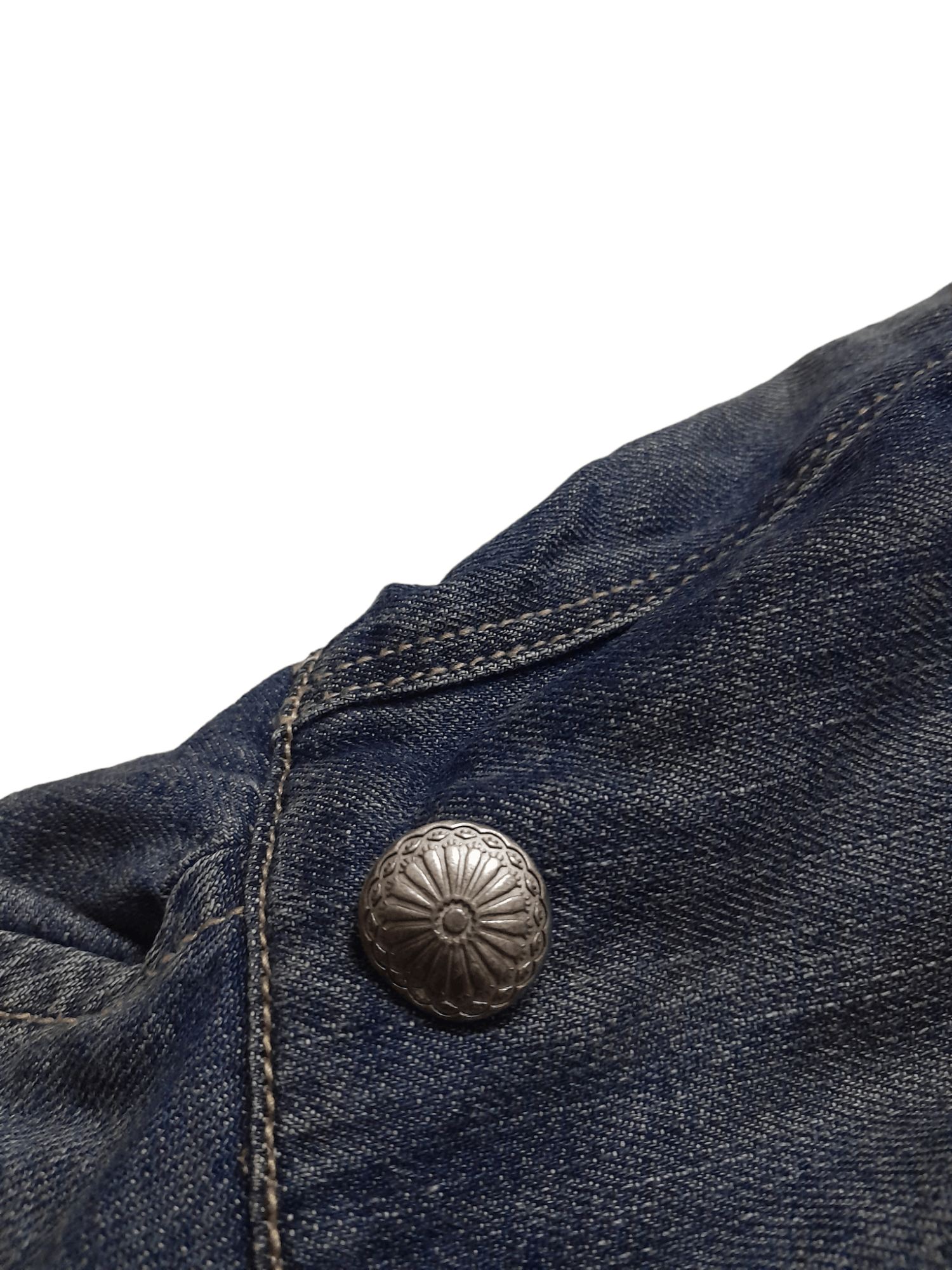 Designer Art of Denim Stadium Jacket (E951) Size US M / EU 48-50 / 2 - 6 Thumbnail
