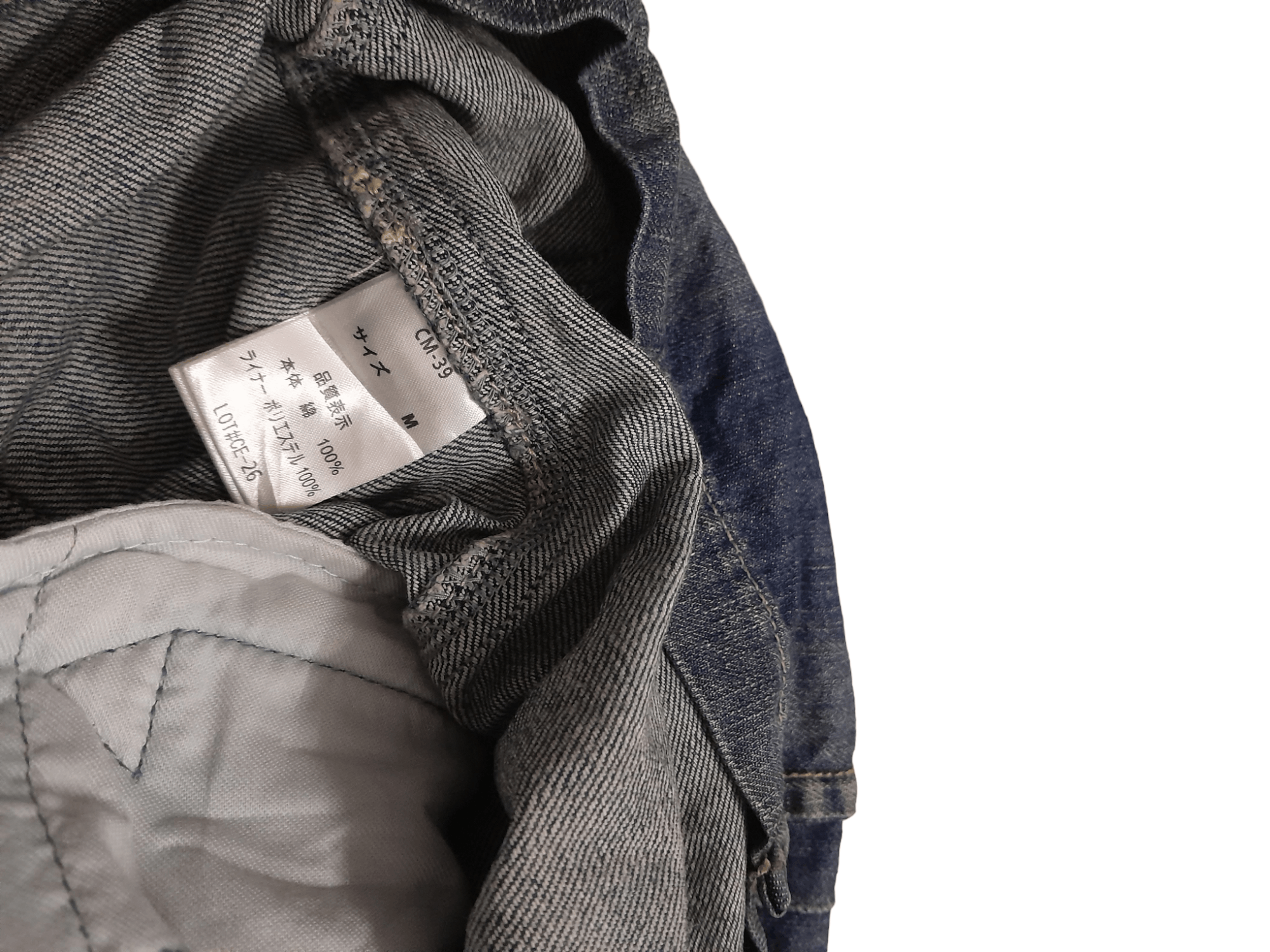 Designer Art of Denim Stadium Jacket (E951) Size US M / EU 48-50 / 2 - 10 Thumbnail