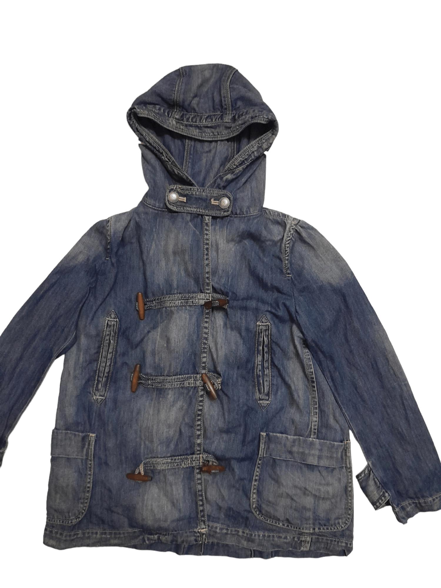 Designer Art of Denim Stadium Jacket (E951) Size US M / EU 48-50 / 2 - 2 Thumbnail