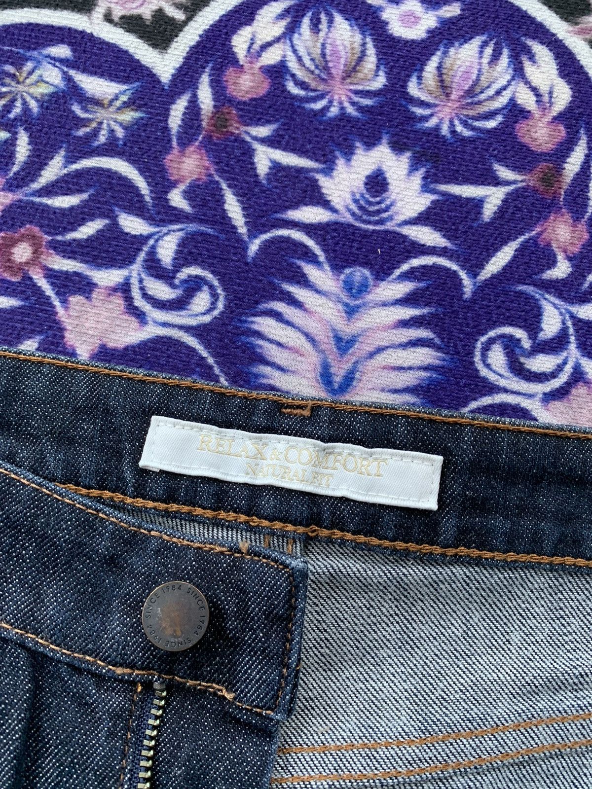 Japanese Brand Uniqlo Relax & Comfort Denim Size US 31 - 4 Thumbnail