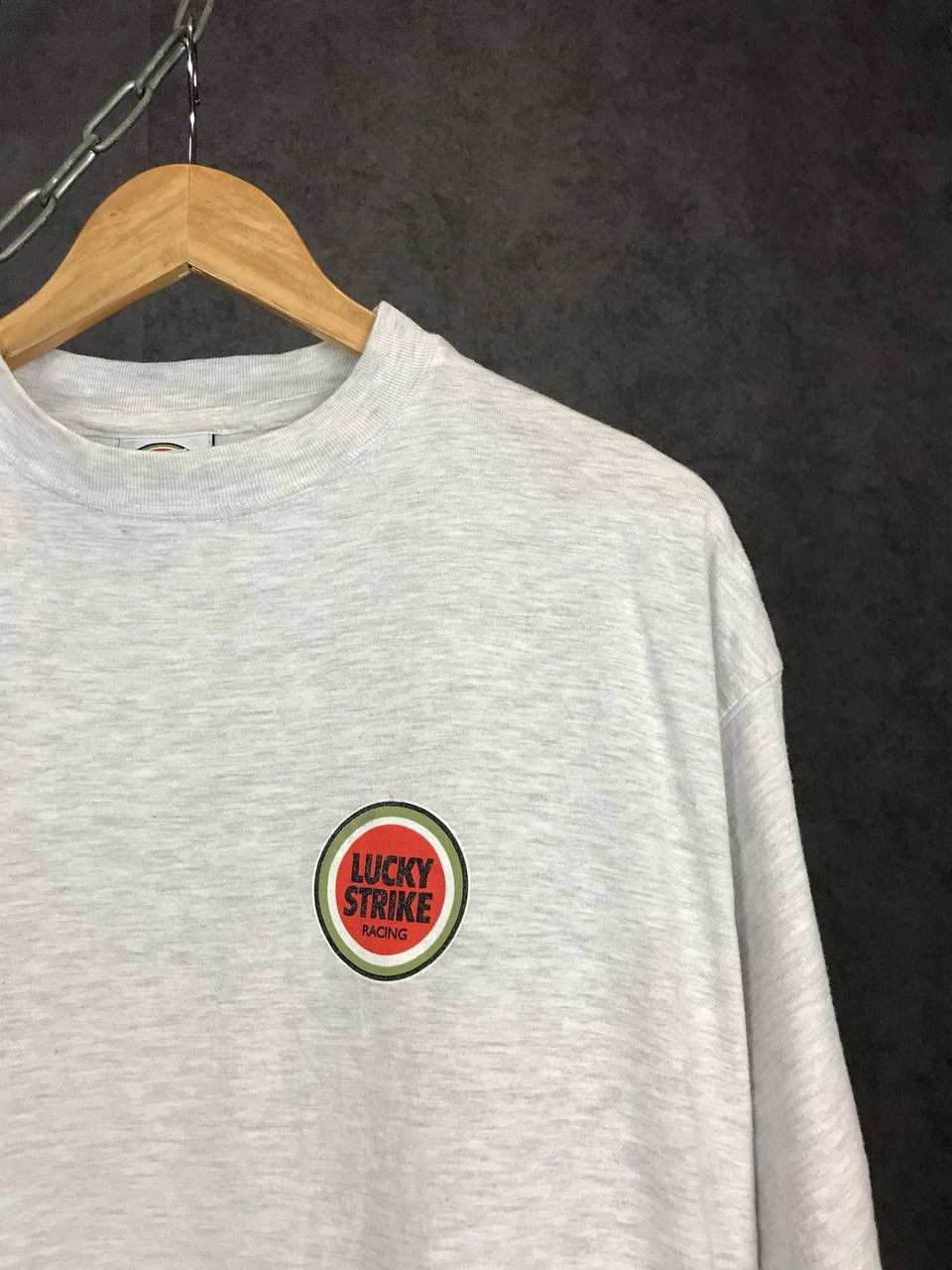 Vintage Lucky Strike racing American vintage overprinted tee Size US L / EU 52-54 / 3 - 6 Thumbnail