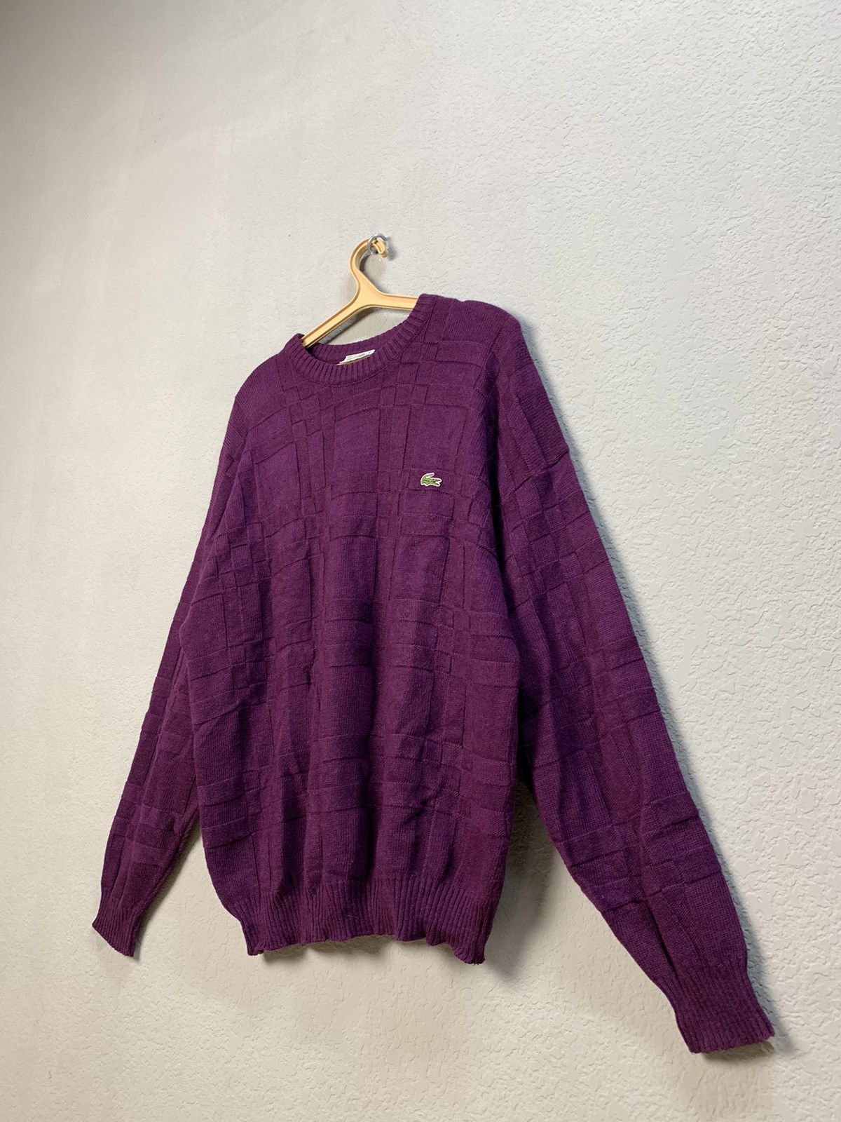 Japanese Brand Vintage Chemise Lacoste Knitwear Wool Sweater Size XL 90s Size US XL / EU 56 / 4 - 8 Thumbnail