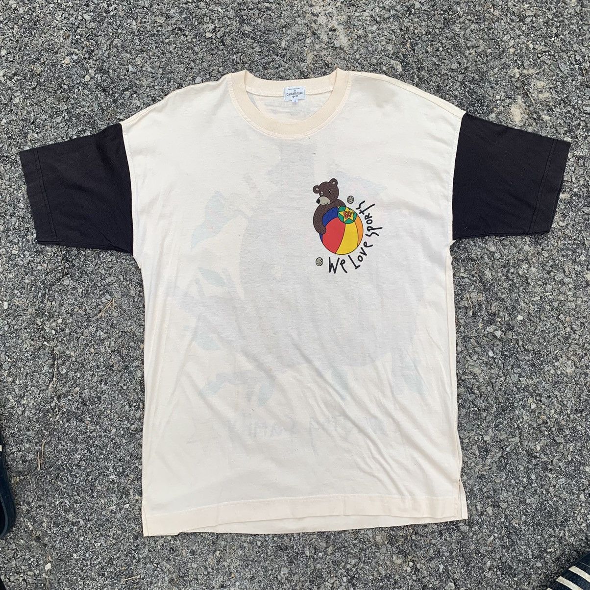 Jean Charles De Castelbajac Jean Charles de Castelbajac sport art image vintage tshirt Size US L / EU 52-54 / 3 - 6 Thumbnail