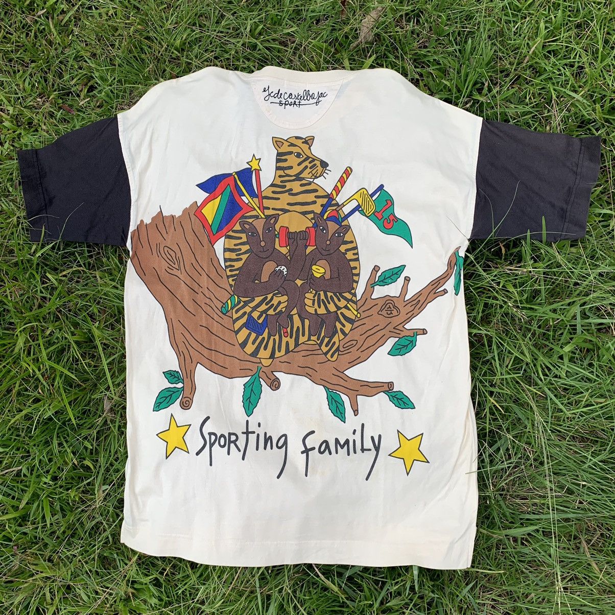 Jean Charles De Castelbajac Jean Charles de Castelbajac sport art image vintage tshirt Size US L / EU 52-54 / 3 - 11 Thumbnail