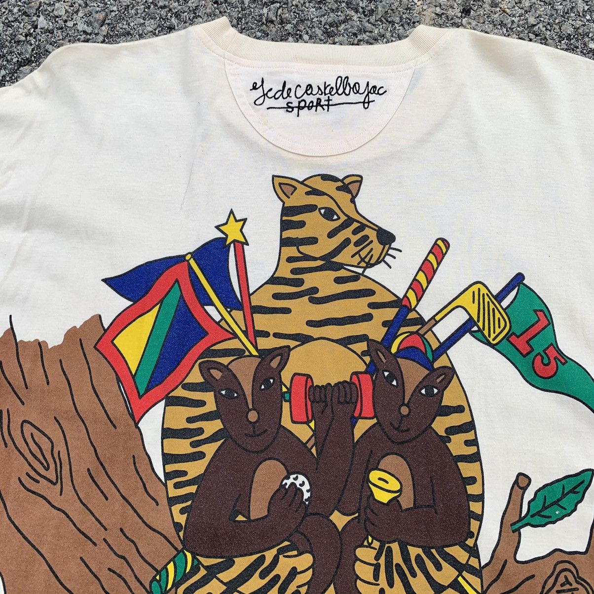 Jean Charles De Castelbajac Jean Charles de Castelbajac sport art image vintage tshirt Size US L / EU 52-54 / 3 - 1 Thumbnail