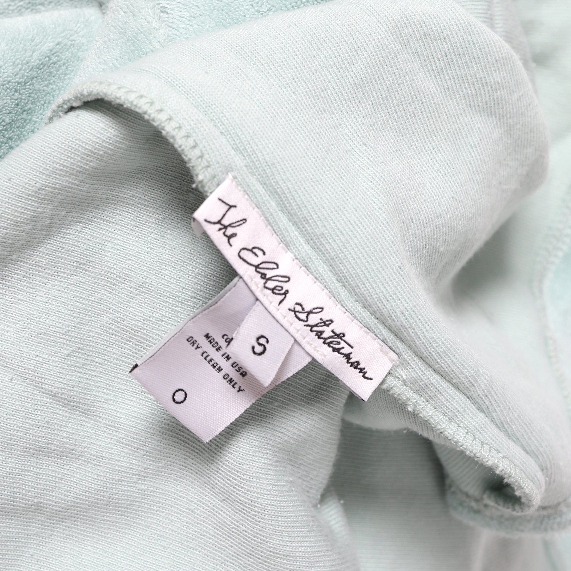 The Elder Statesman Turqoise Towelling Shortsleeve Shirt Size US S / EU 44-46 / 1 - 4 Thumbnail