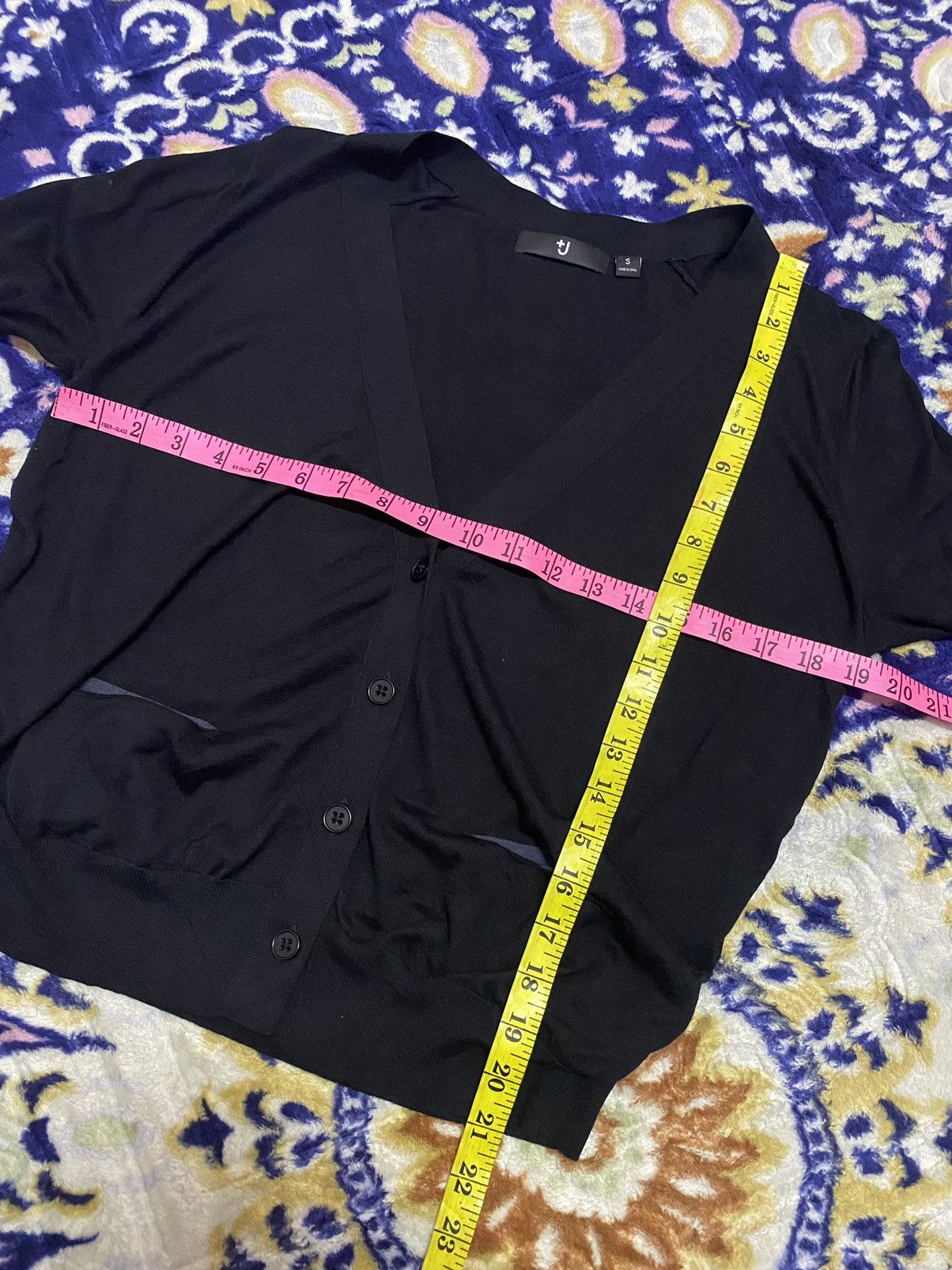 Jil Sander × Uniqlo UNIQLO X JIL SANDER J+ BLACK CARDIGAN Size S / US 4 / IT 40 - 10 Thumbnail