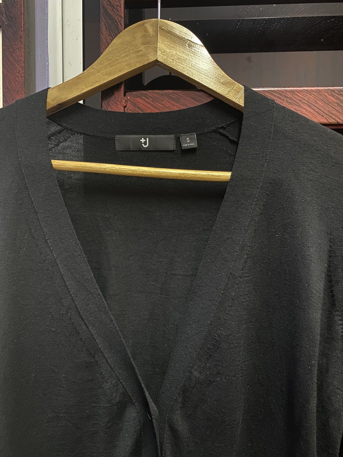 Jil Sander × Uniqlo UNIQLO X JIL SANDER J+ BLACK CARDIGAN Size S / US 4 / IT 40 - 6 Thumbnail