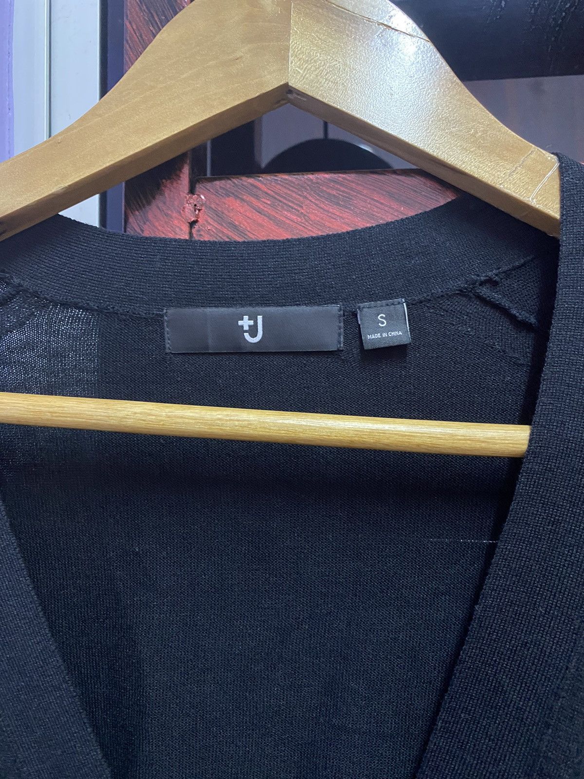 Jil Sander × Uniqlo UNIQLO X JIL SANDER J+ BLACK CARDIGAN Size S / US 4 / IT 40 - 2 Thumbnail