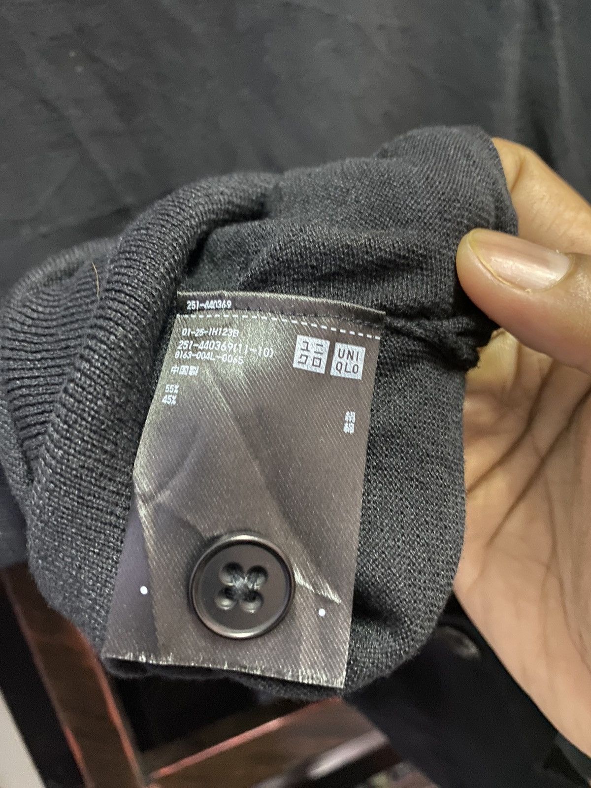 Jil Sander × Uniqlo UNIQLO X JIL SANDER J+ BLACK CARDIGAN Size S / US 4 / IT 40 - 9 Thumbnail
