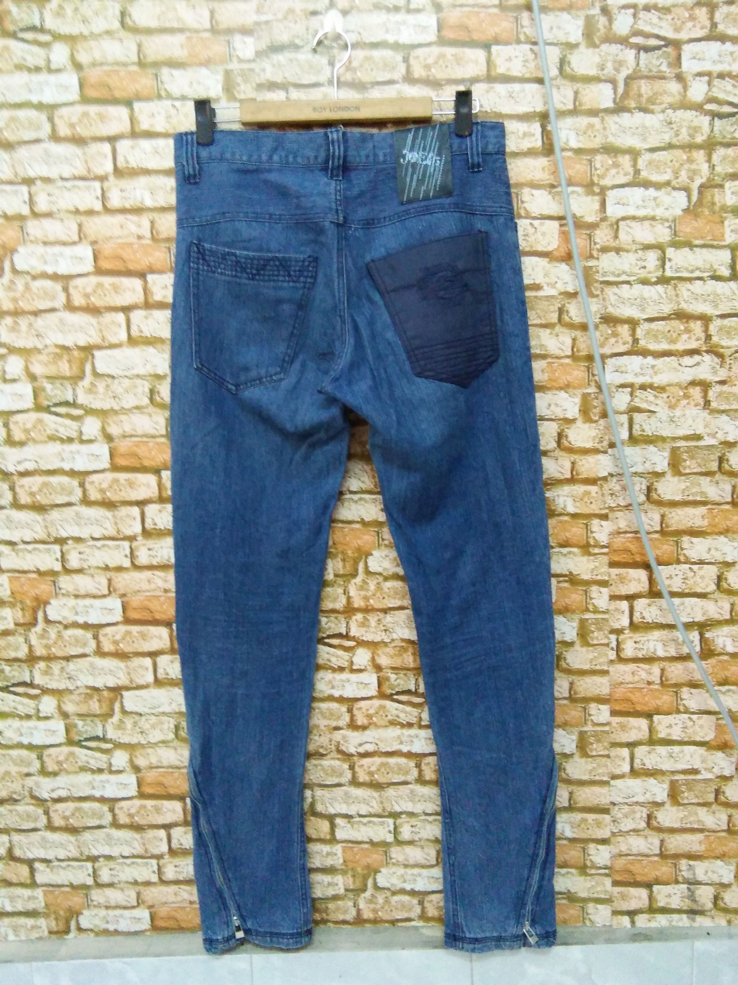 Japanese Brand JPEGG BIKERS JEANS DISTRESSED DENIM JAPAN WAIST 32 (A767) Size US 32 / EU 48 - 5 Thumbnail