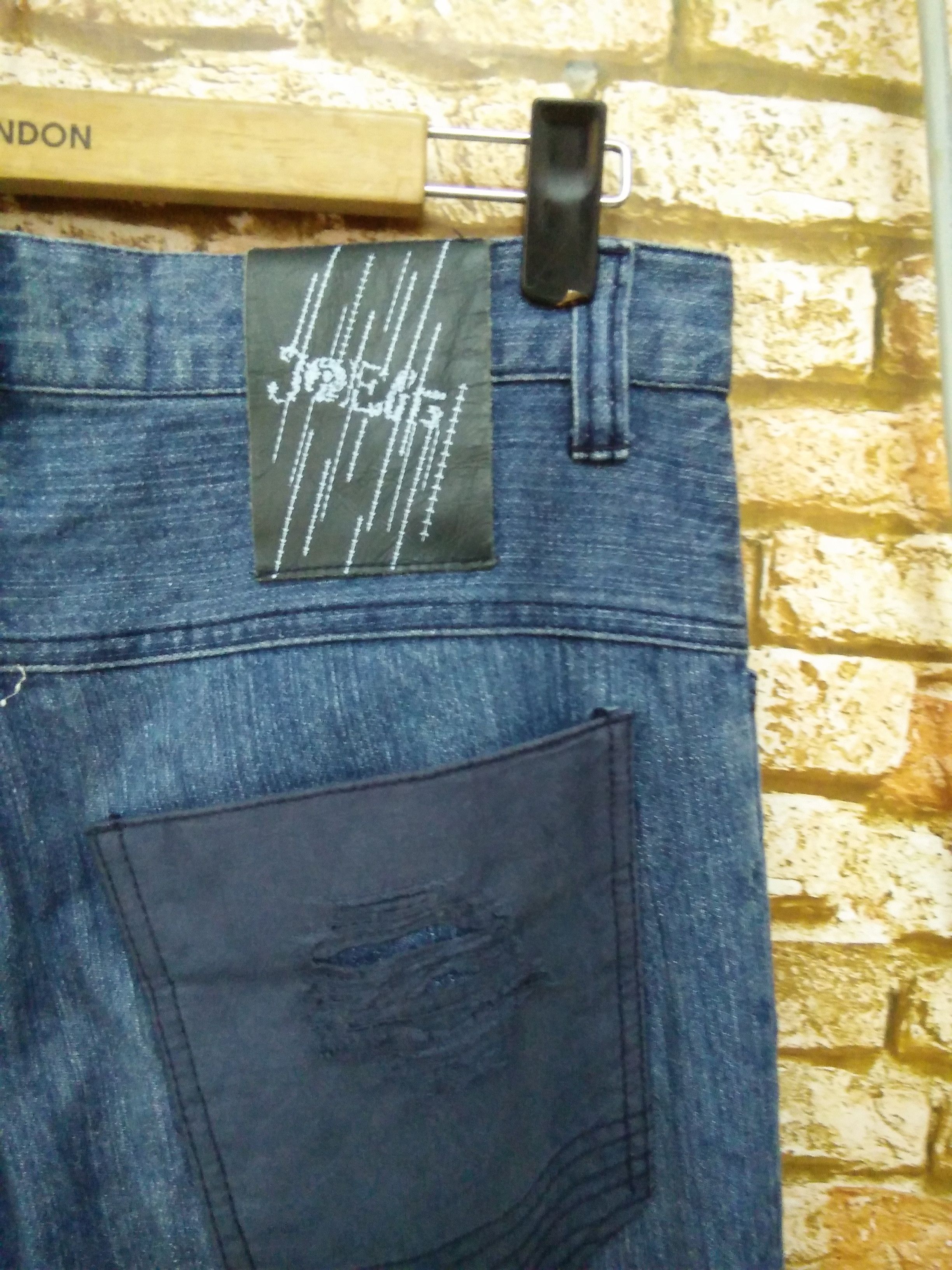 Japanese Brand JPEGG BIKERS JEANS DISTRESSED DENIM JAPAN WAIST 32 (A767) Size US 32 / EU 48 - 7 Thumbnail