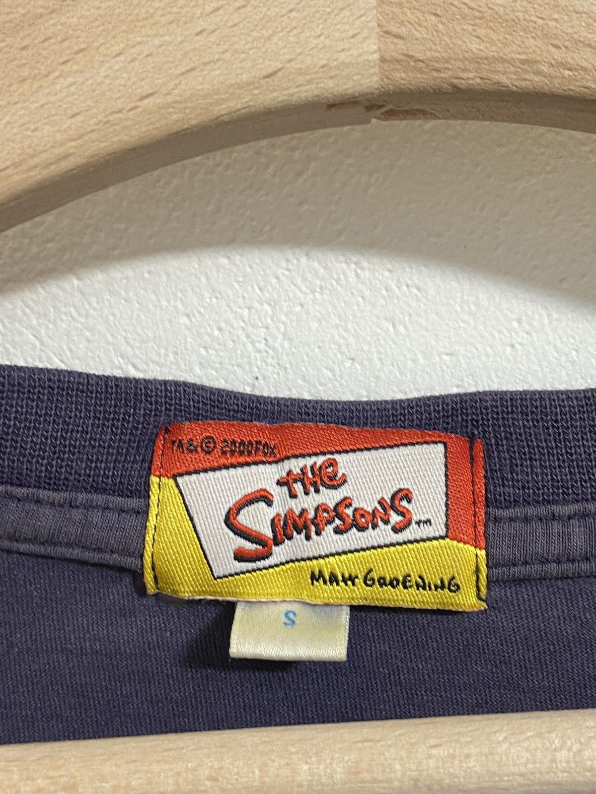 Band Tees × The Simpsons × Vintage The Simpson Vintage shirt 2000 Size US S / EU 44-46 / 1 - 6 Thumbnail
