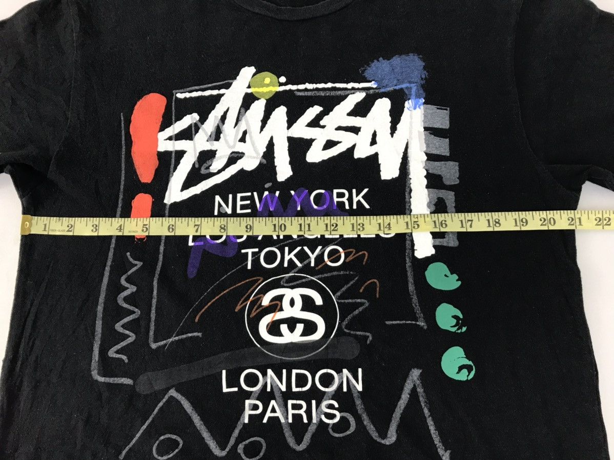 Stussy × Vintage Stussy World Tour City Tee T-shirt Big Printed Size US L / EU 52-54 / 3 - 10 Thumbnail