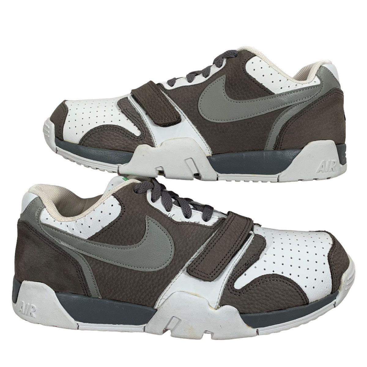 Vintage VTG Nike Air Trainer 1 Low Graphite Chlorophyll 2005 Sneaker Size US 10 / EU 43 - 1 Thumbnail