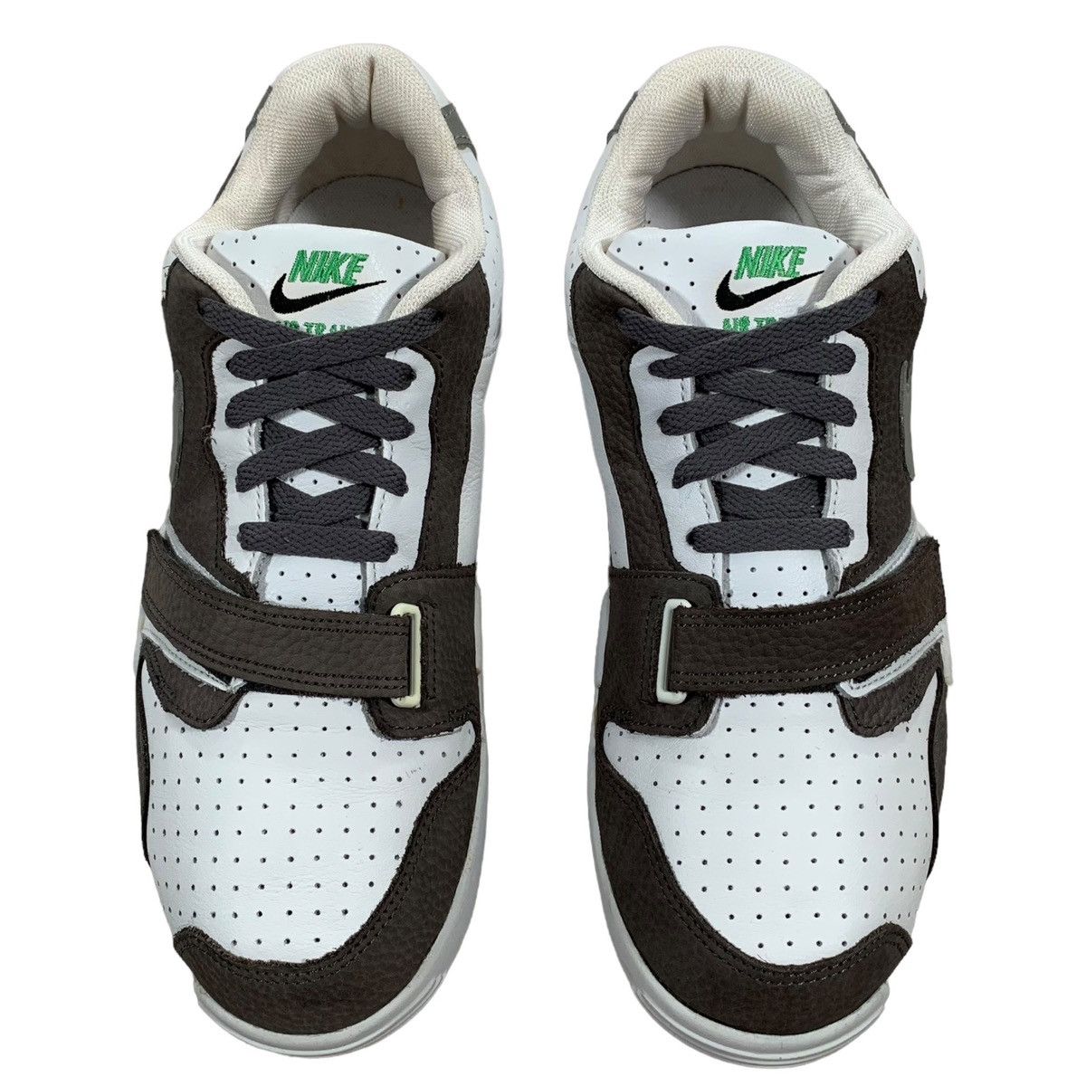 Vintage VTG Nike Air Trainer 1 Low Graphite Chlorophyll 2005 Sneaker Size US 10 / EU 43 - 4 Thumbnail