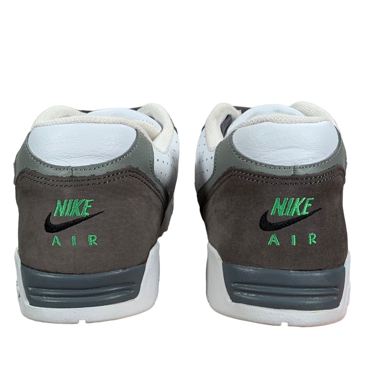 Vintage VTG Nike Air Trainer 1 Low Graphite Chlorophyll 2005 Sneaker Size US 10 / EU 43 - 5 Thumbnail