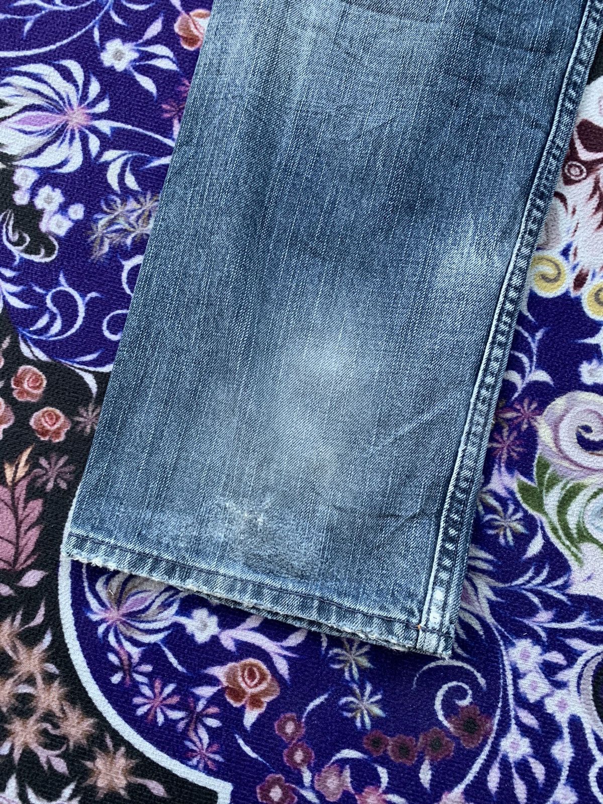 If Six Was Nine Villand Faded Wash Denim Size US 32 / EU 48 - 12 Thumbnail
