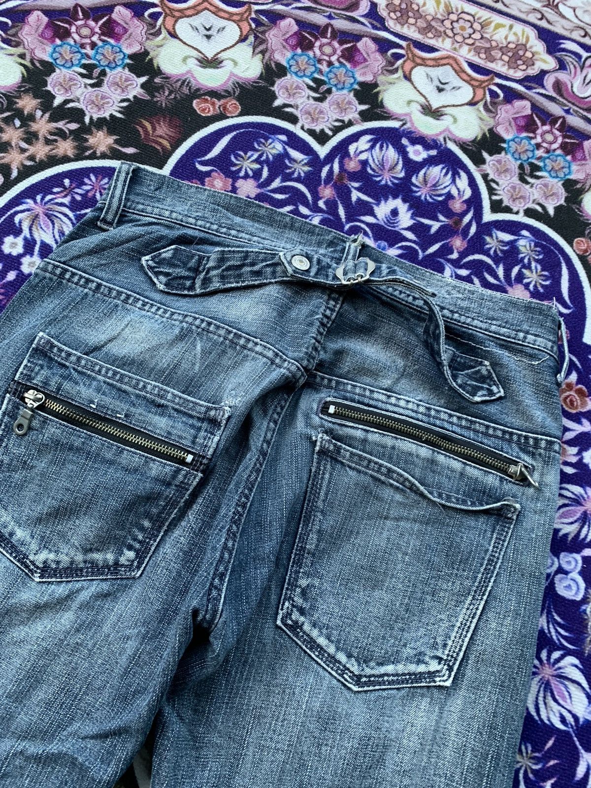 If Six Was Nine Villand Faded Wash Denim Size US 32 / EU 48 - 15 Thumbnail