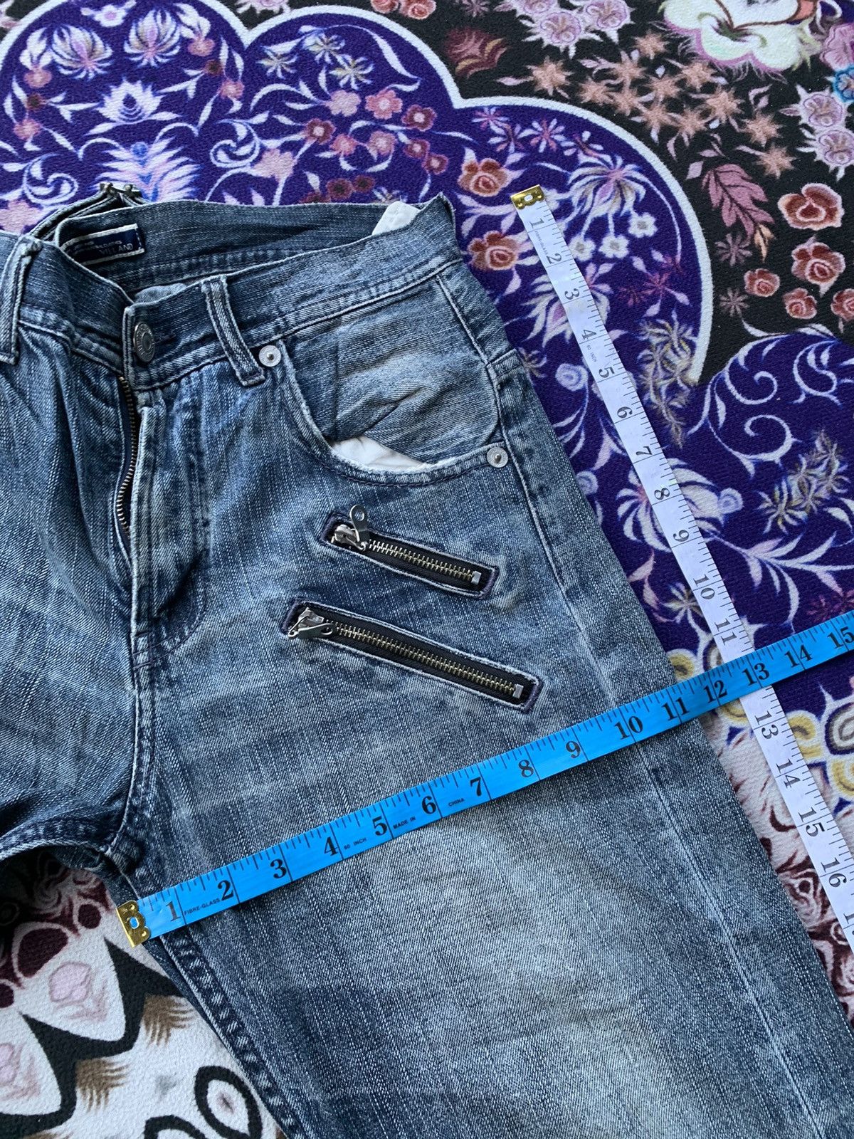 If Six Was Nine Villand Faded Wash Denim Size US 32 / EU 48 - 17 Thumbnail