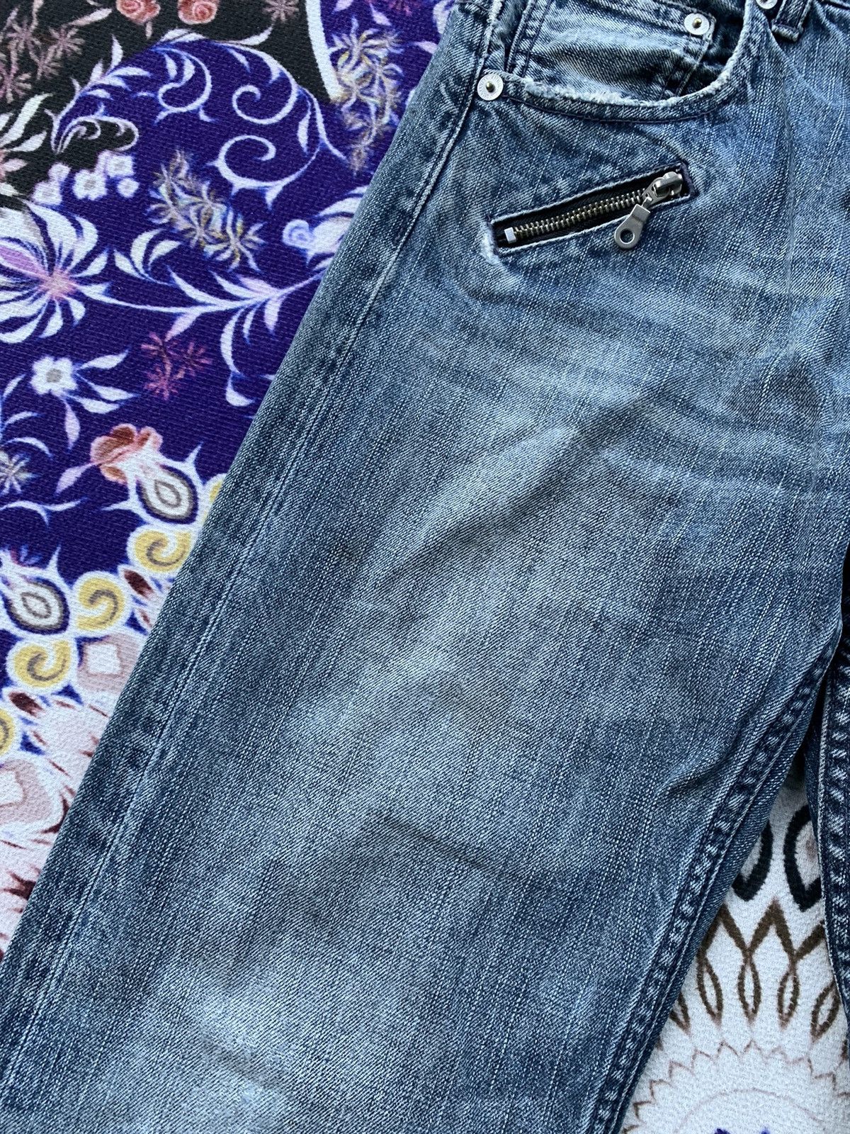 If Six Was Nine Villand Faded Wash Denim Size US 32 / EU 48 - 5 Thumbnail