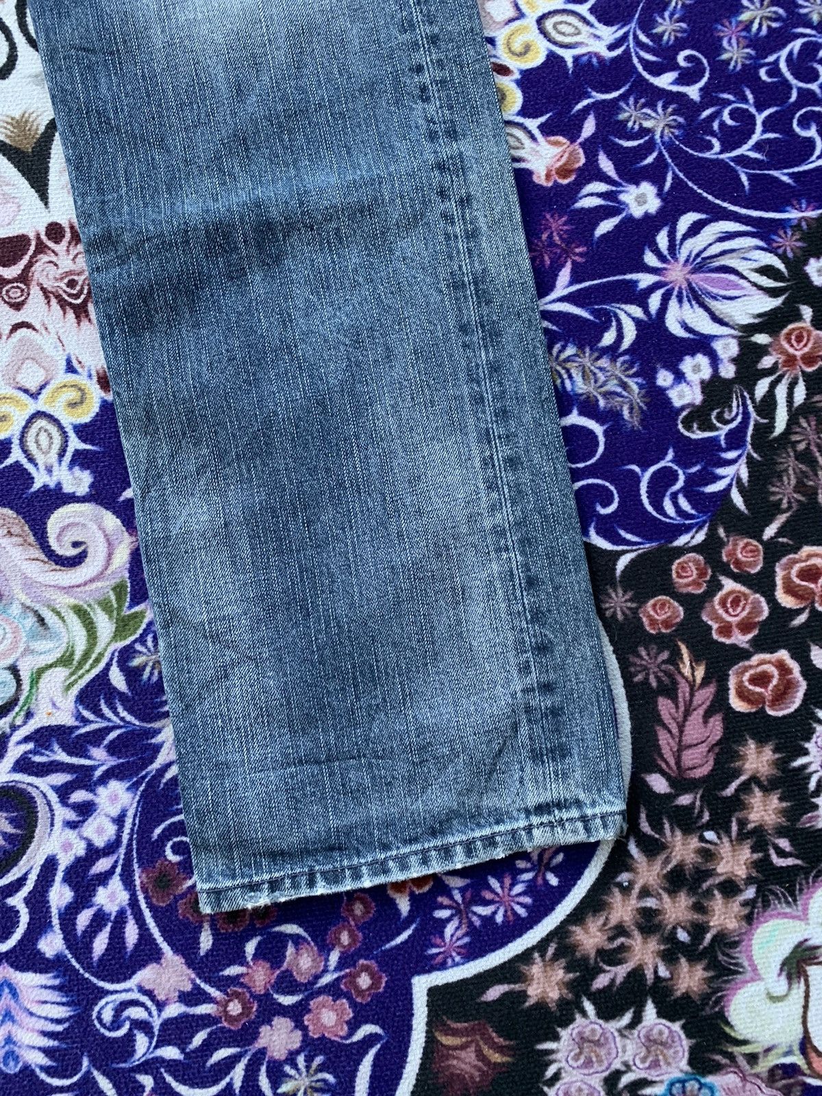 If Six Was Nine Villand Faded Wash Denim Size US 32 / EU 48 - 3 Thumbnail