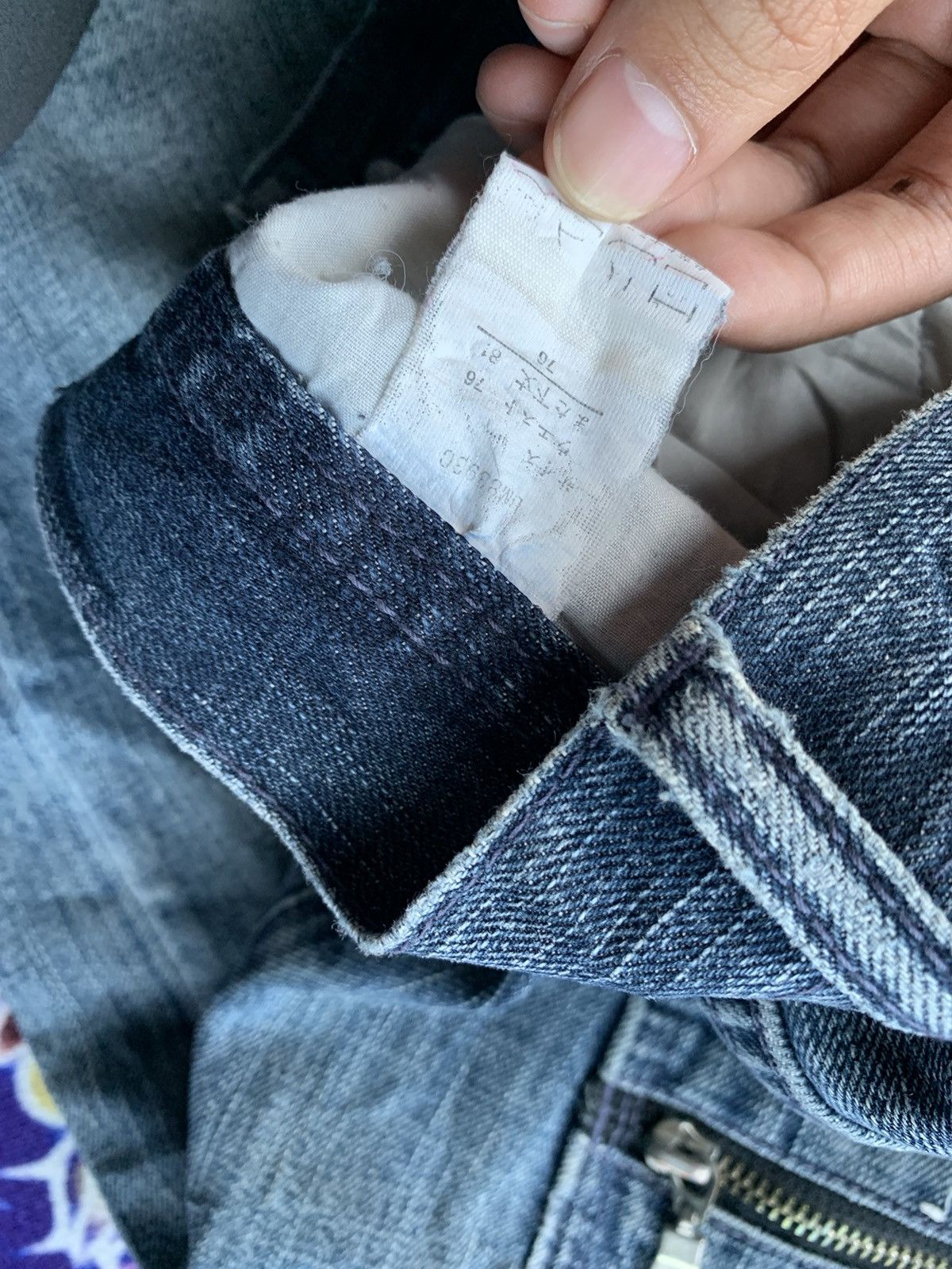 If Six Was Nine Villand Faded Wash Denim Size US 32 / EU 48 - 9 Thumbnail