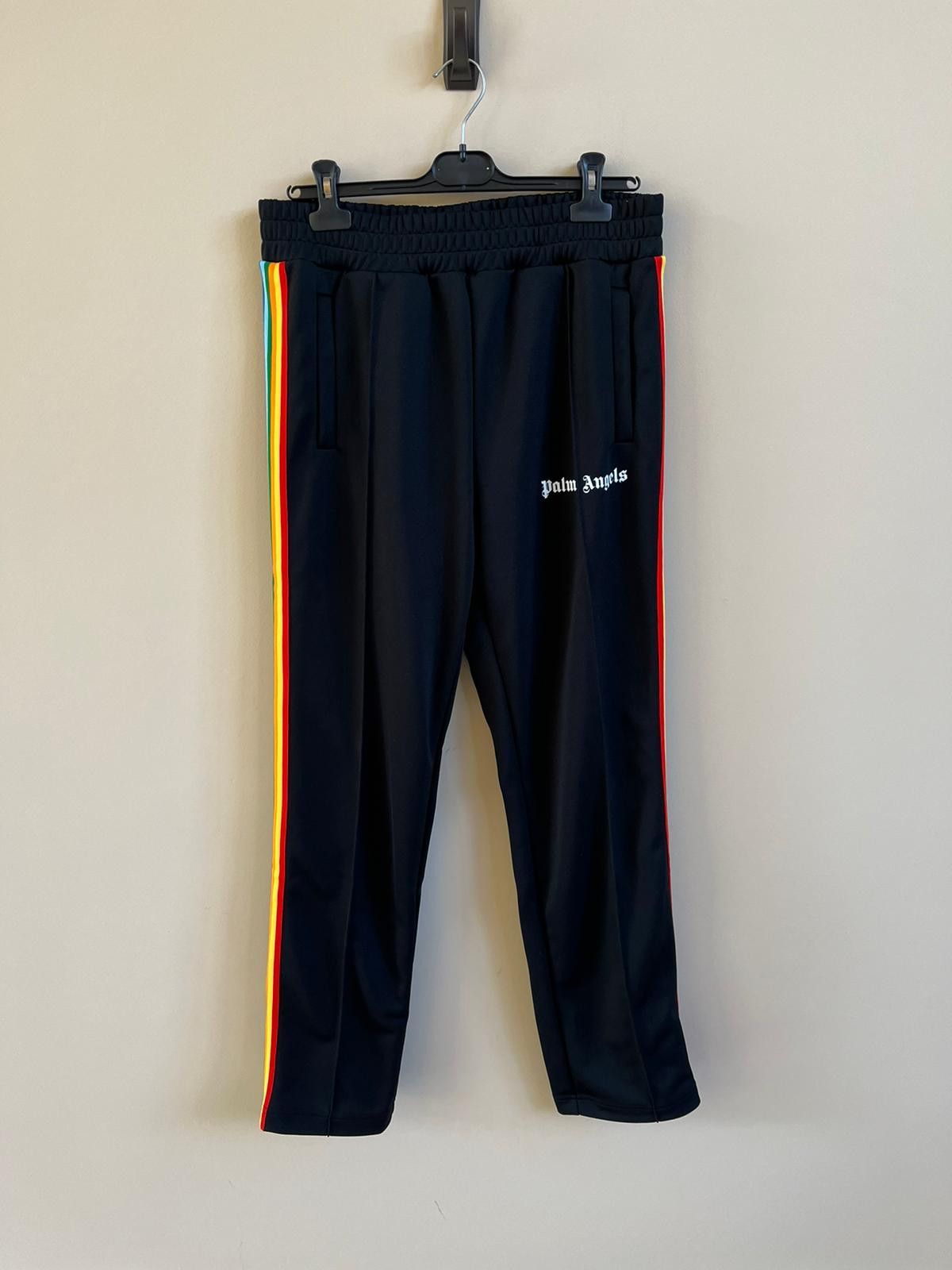 image of Palm Angels Sweatpants In Black Color, Men's (Size 34)