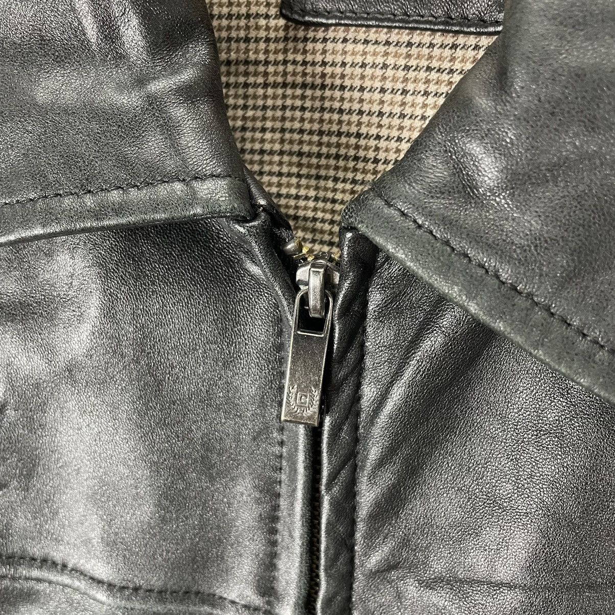 Chaps Ralph Lauren ⚡️CHAPS BLACK LEATHER ZIPPER JACKET Size US XL / EU 56 / 4 - 6 Thumbnail