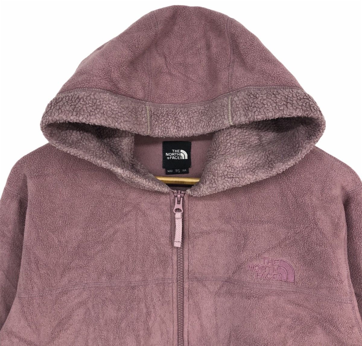 The North Face The North Face Fleece Hooded Jacket Size US XL / EU 56 / 4 - 3 Thumbnail