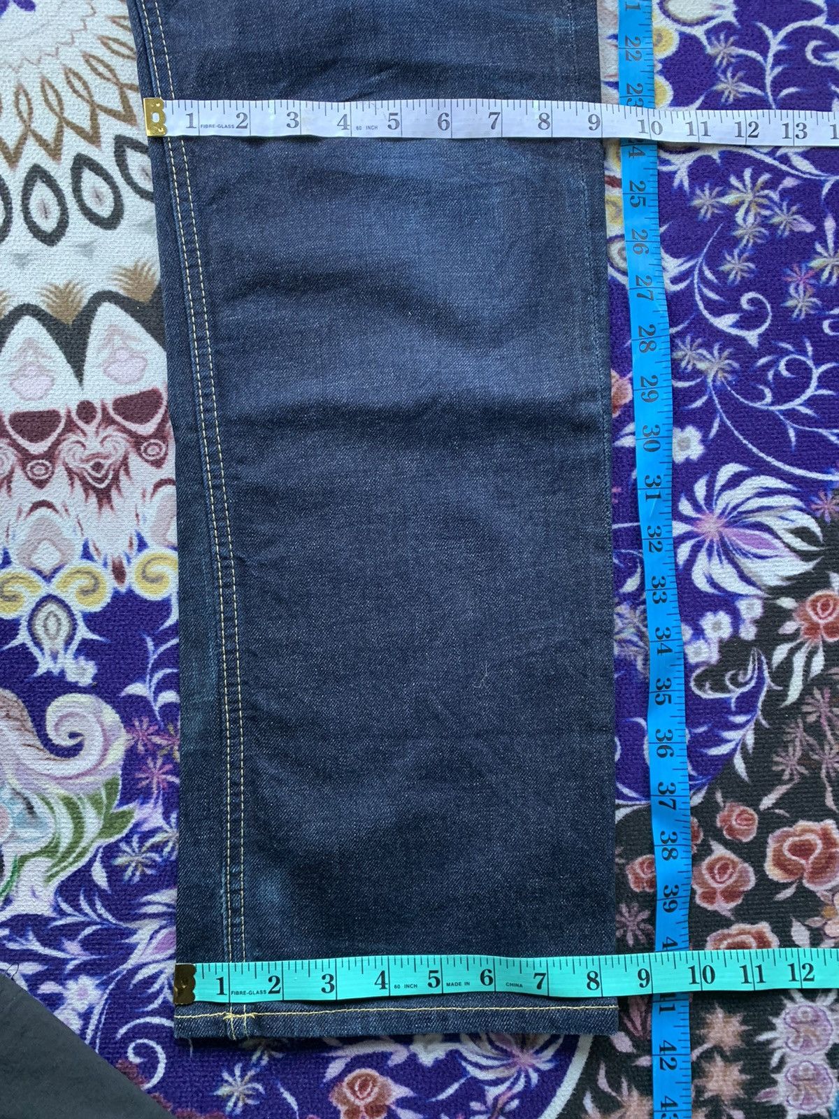 If Six Was Nine Urban Research Indigo Denim Size US 35 - 12 Thumbnail