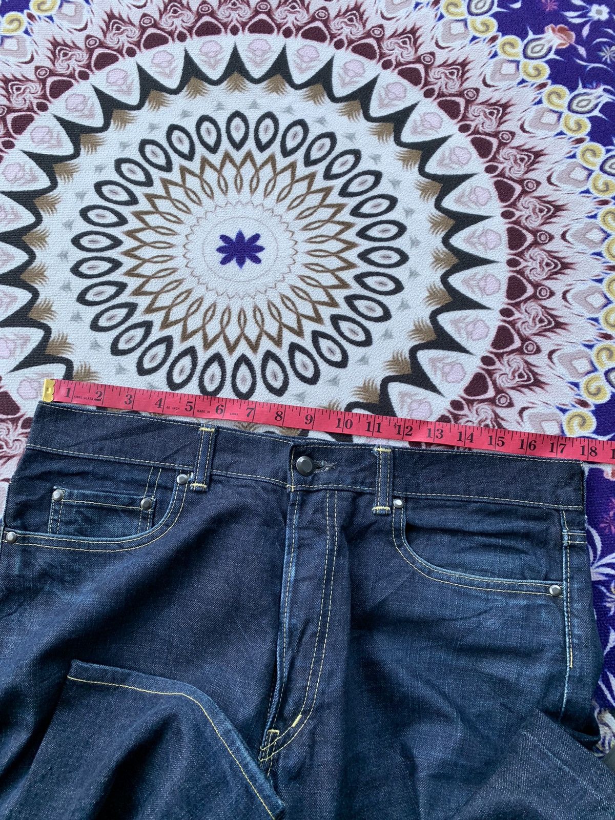 If Six Was Nine Urban Research Indigo Denim Size US 35 - 10 Thumbnail