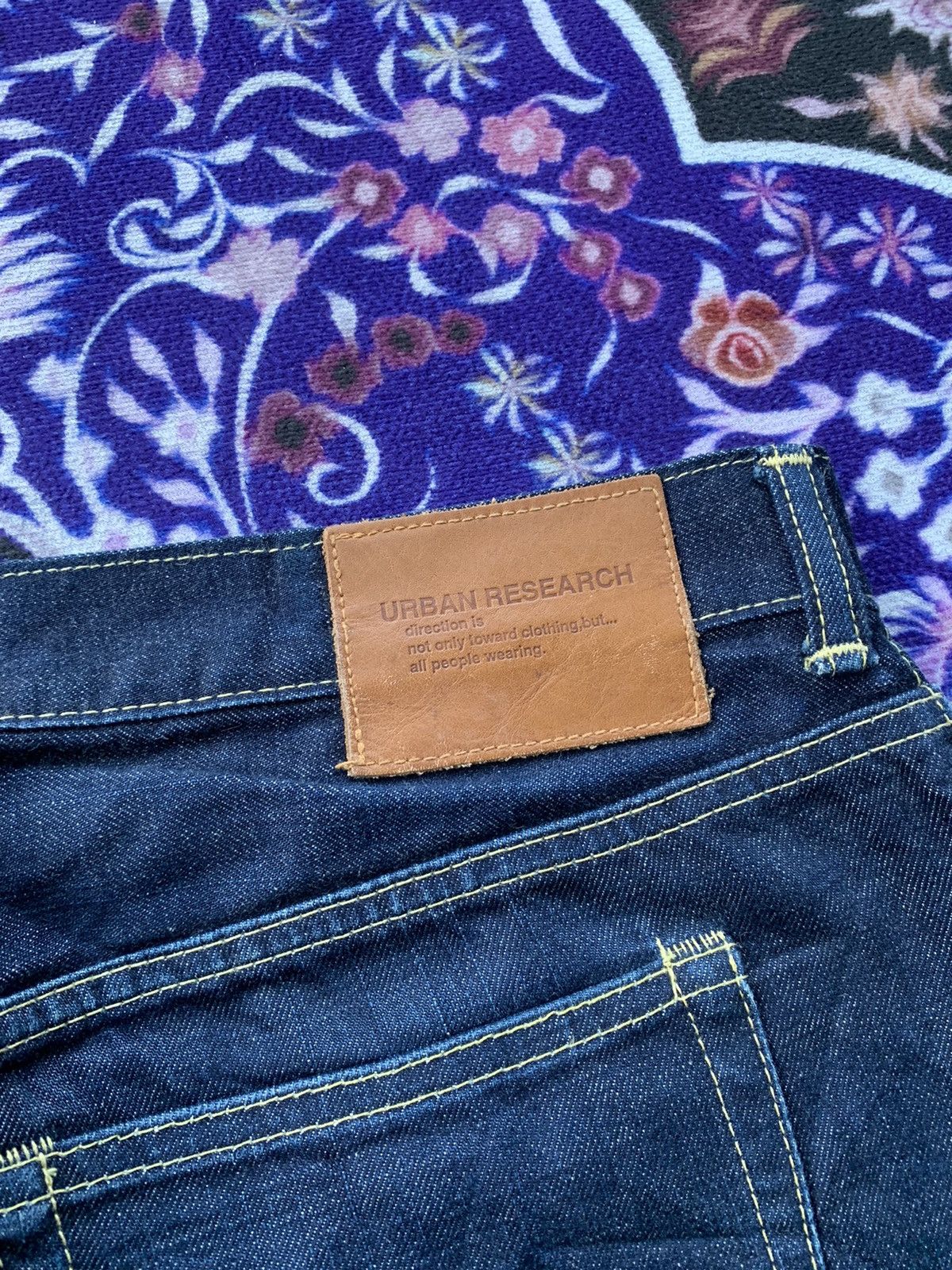 If Six Was Nine Urban Research Indigo Denim Size US 35 - 9 Thumbnail