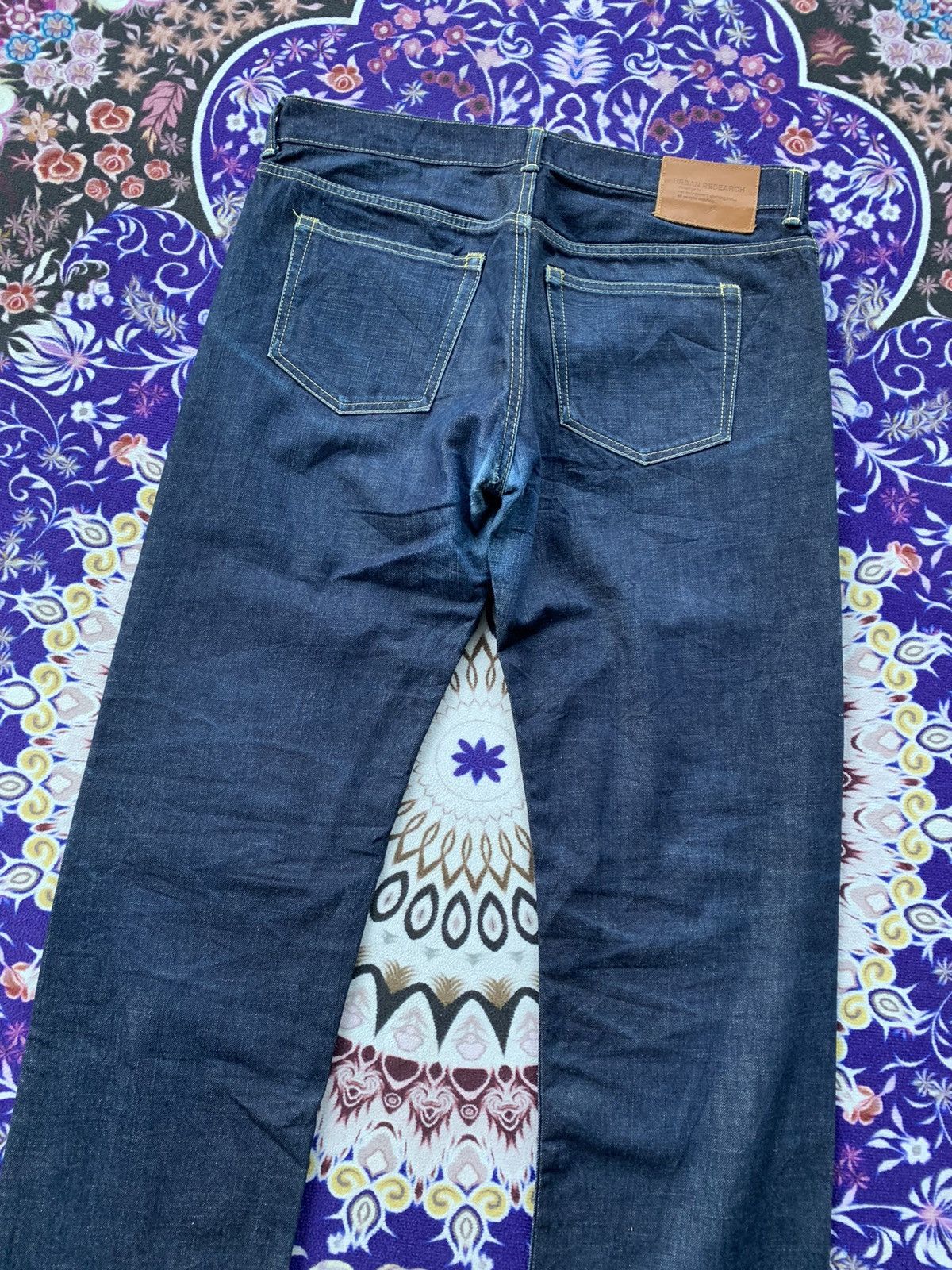 If Six Was Nine Urban Research Indigo Denim Size US 35 - 7 Thumbnail